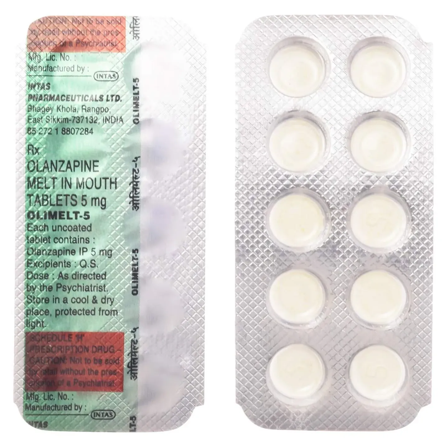 Olimelt 5 Tablet product image