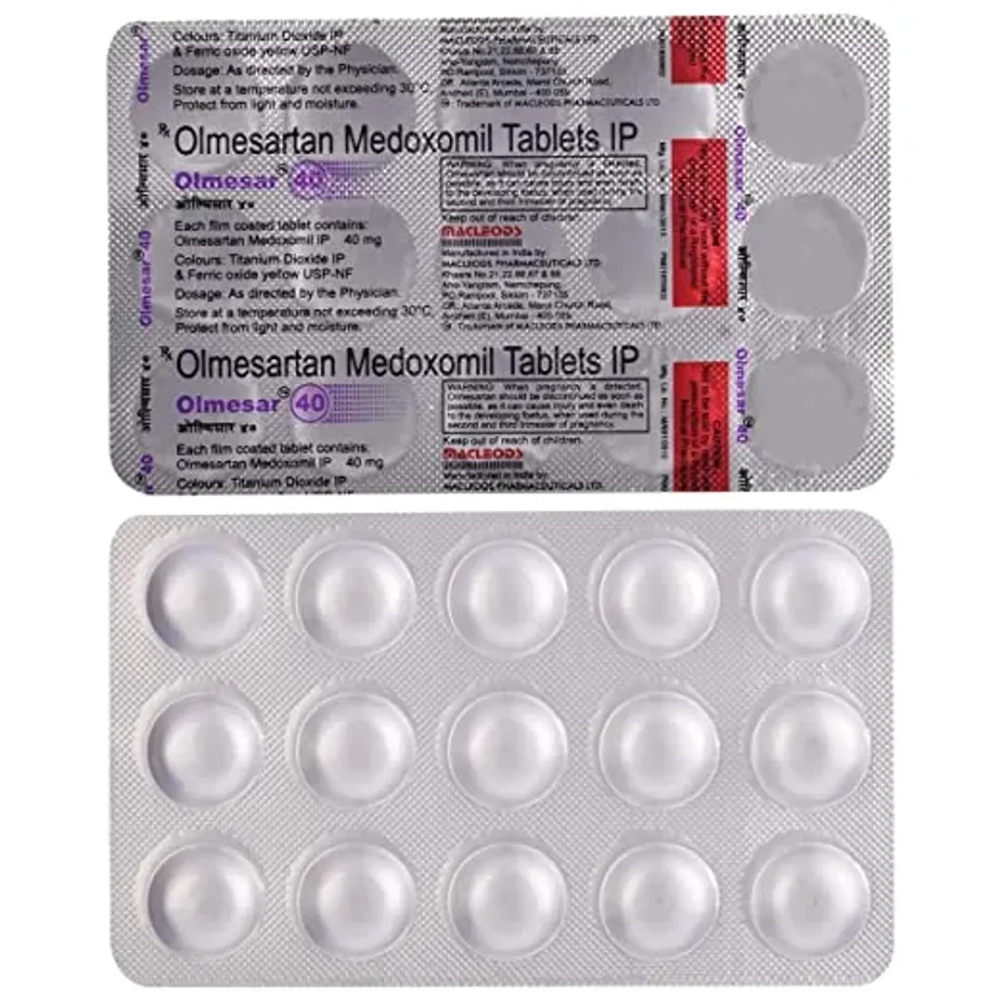 Olmesar 40 Tablet product image