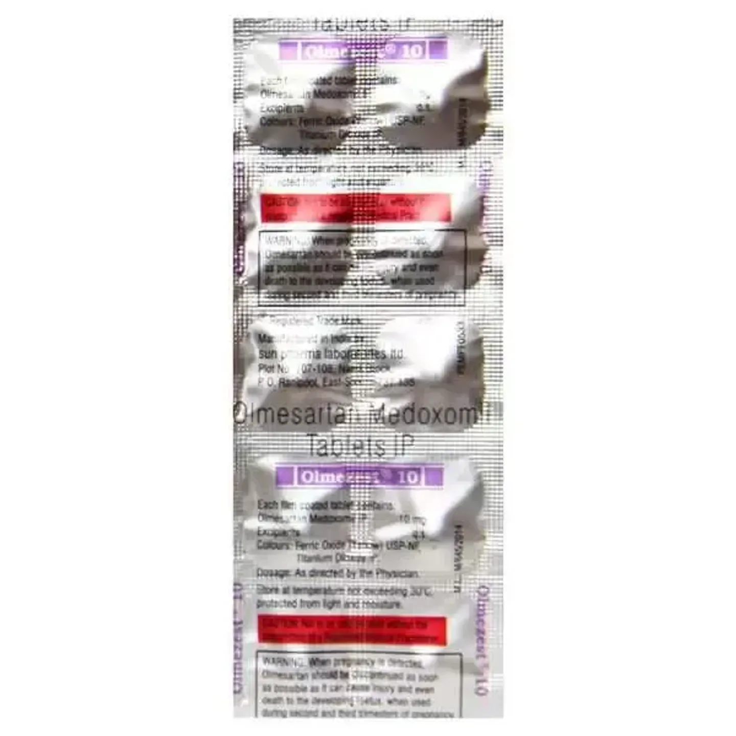 Olmezest 10 Tablet product image