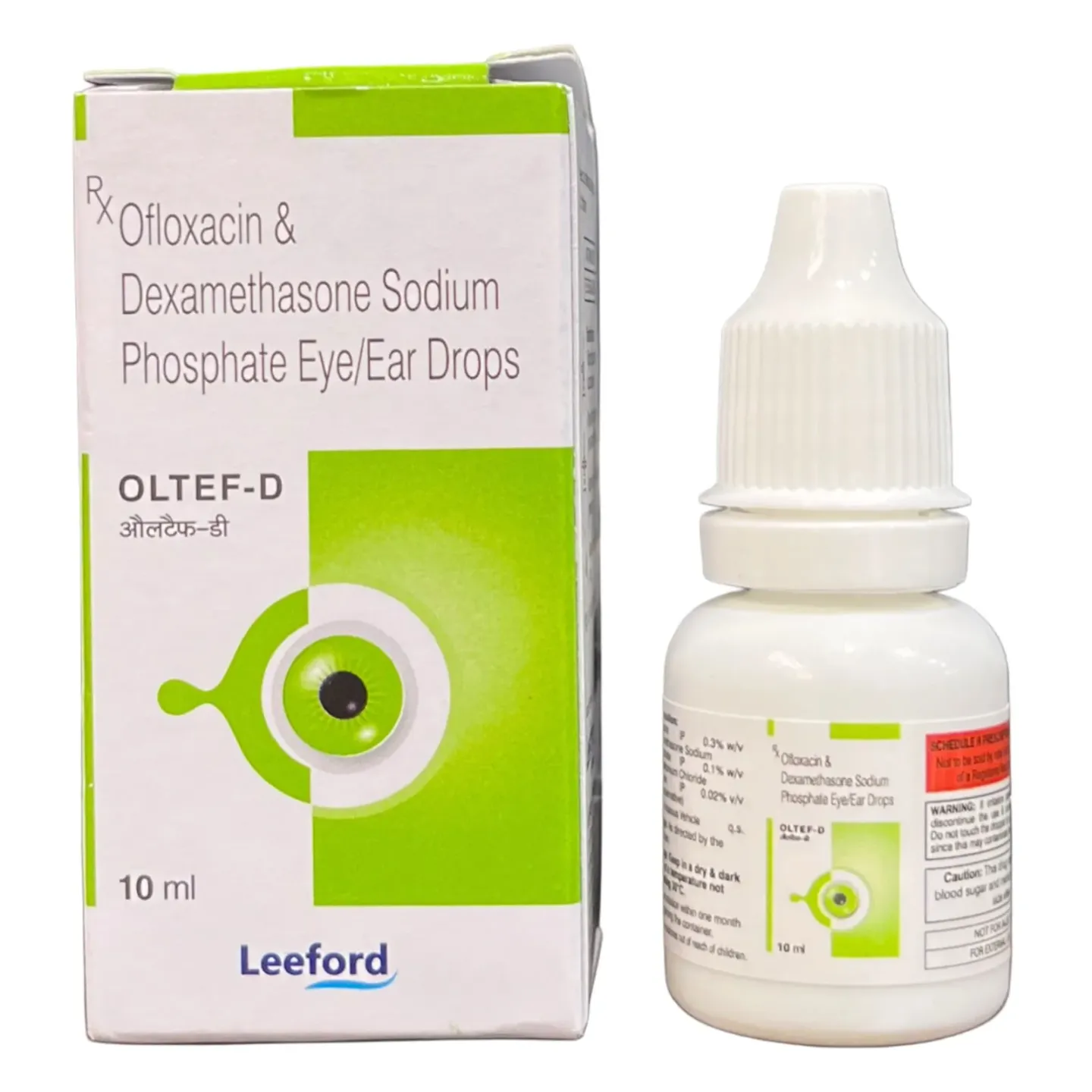 Oltef D Eye & Ear Drop 10ml product image