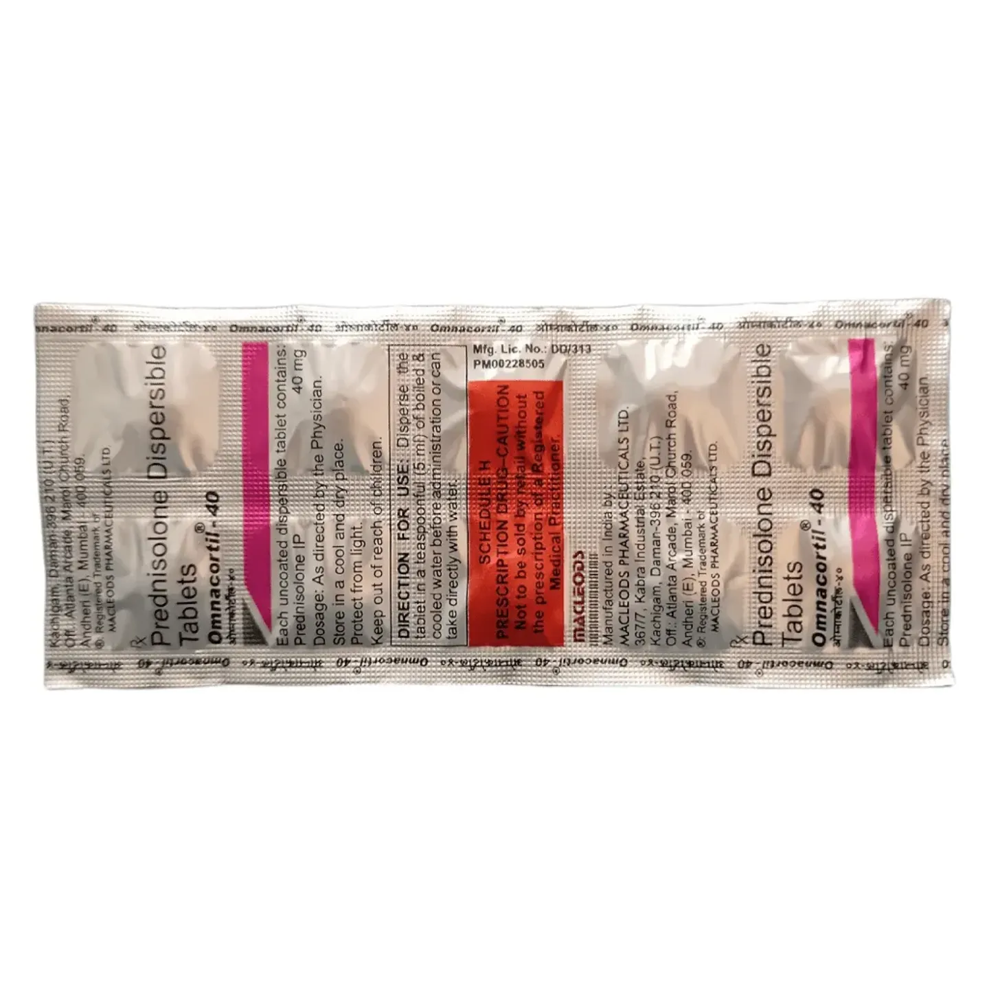 Omnacortil 40 Tablet product image