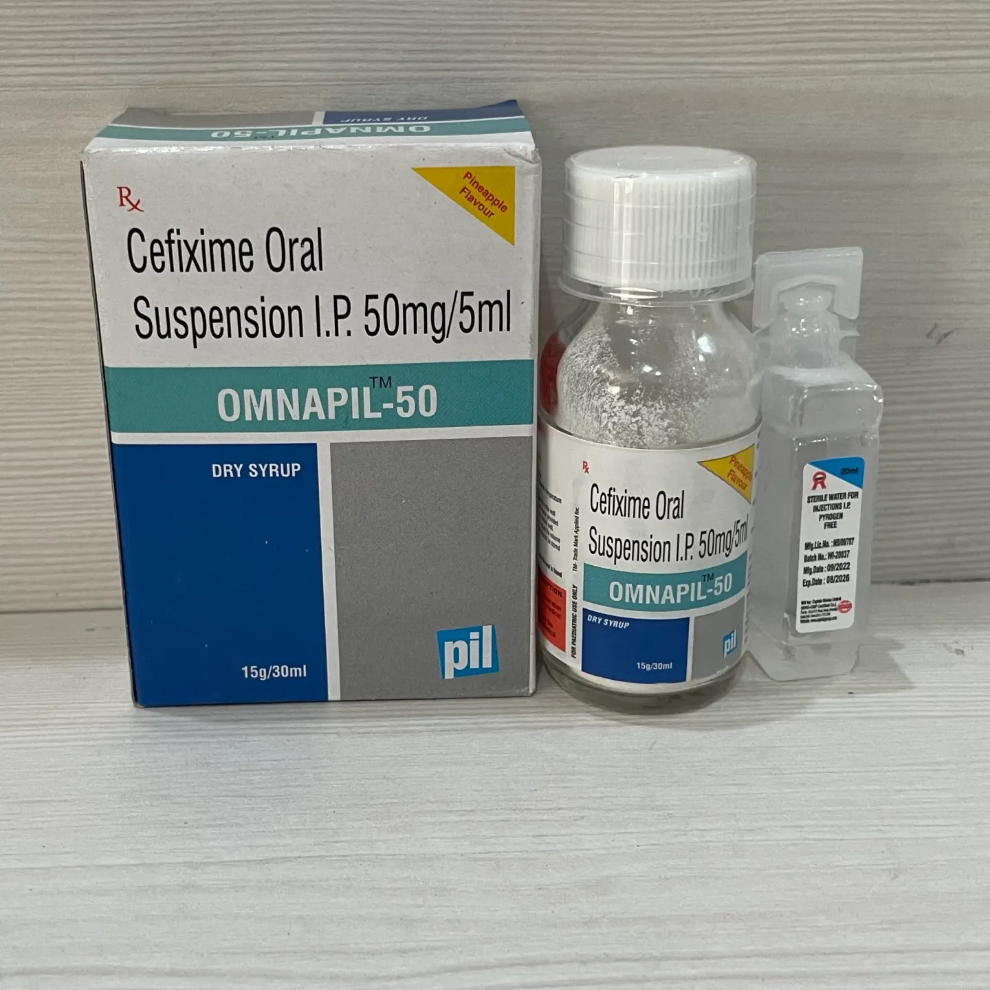 Omnapil 50 Syrup 30ml product image