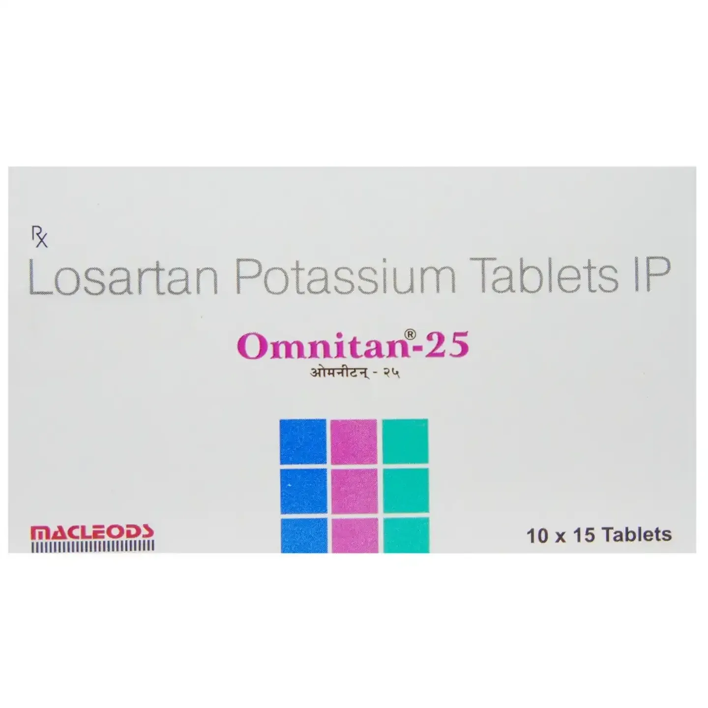 Omnitan 25 Tablet product image