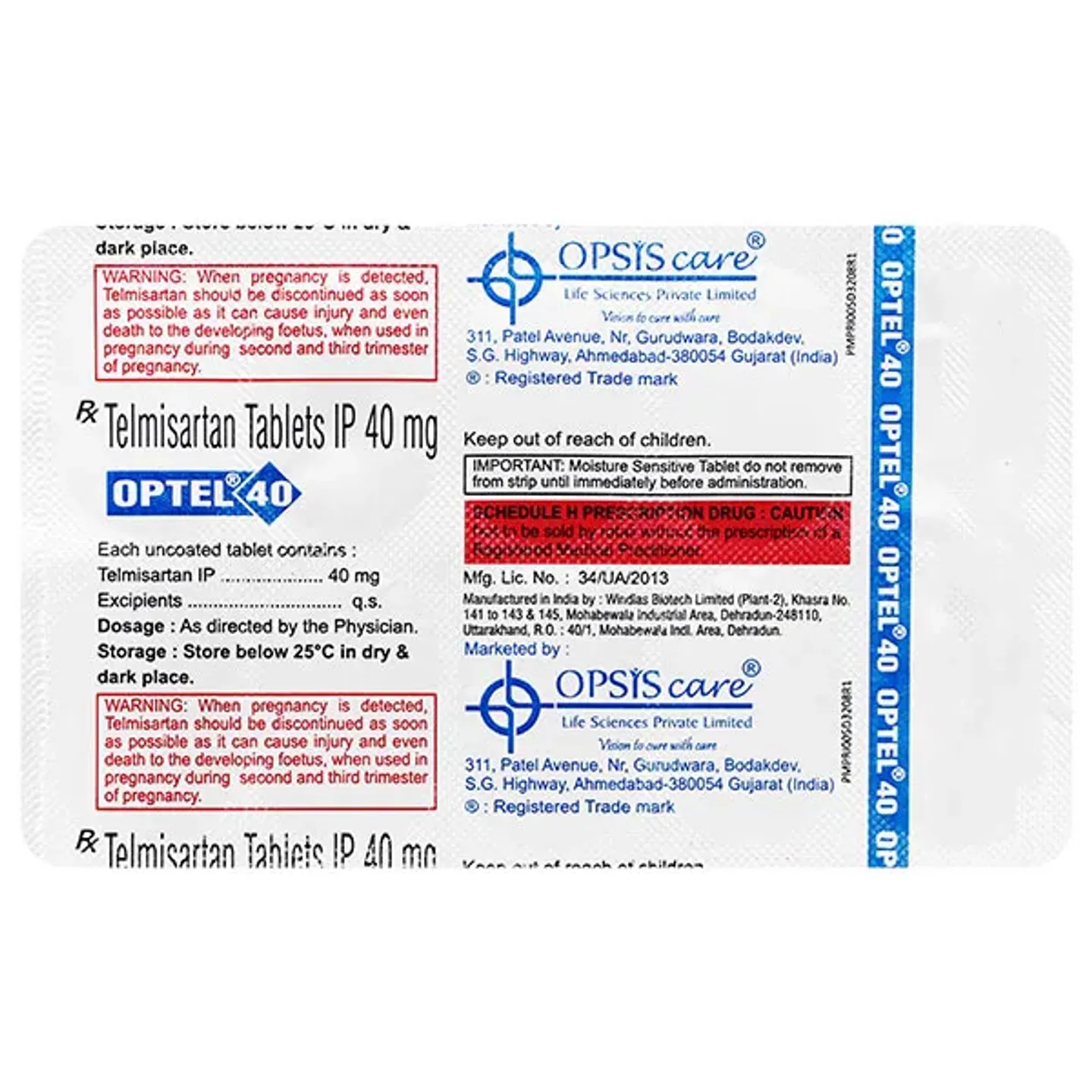 Optel 40 Tablet product image