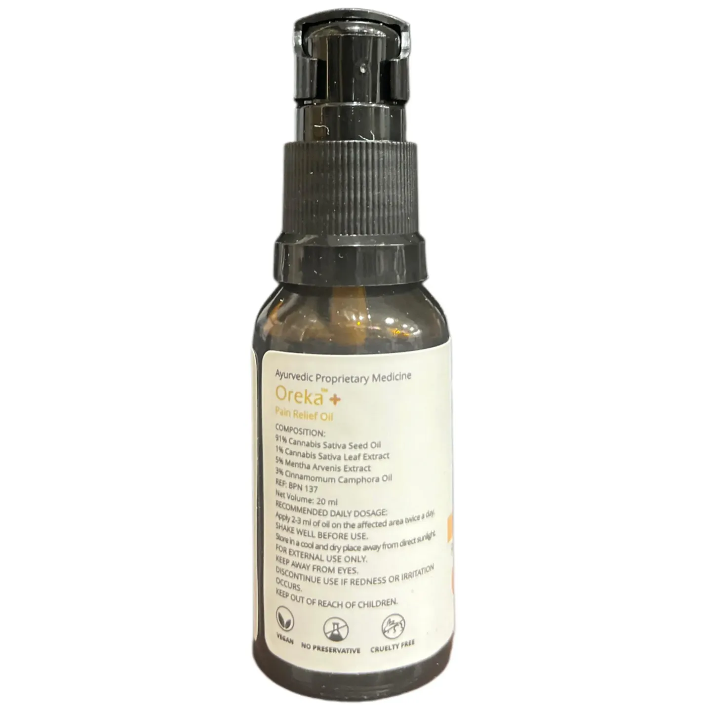 Oreka+ Pain Relief Oil product image