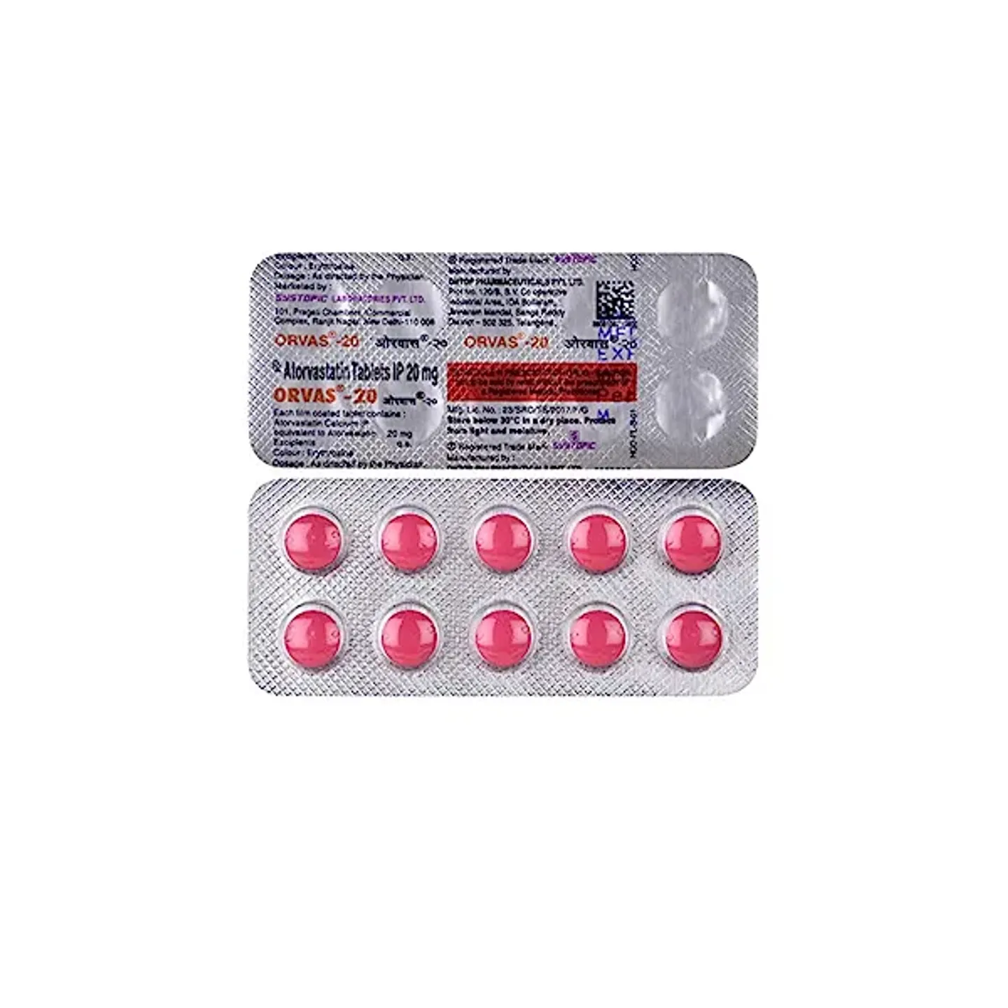 Orvas 20 Tablet product image