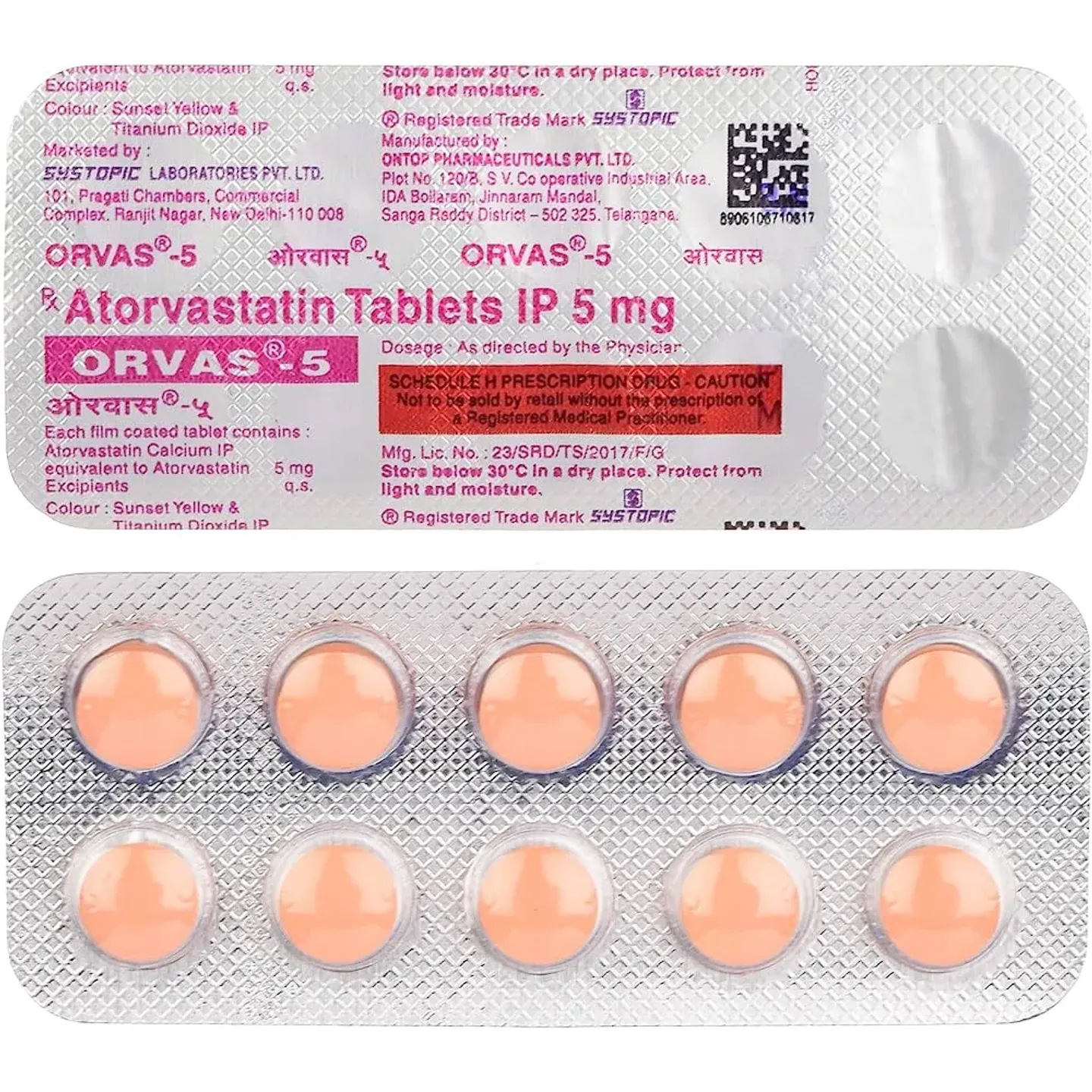 Orvas 5 Tablet product image