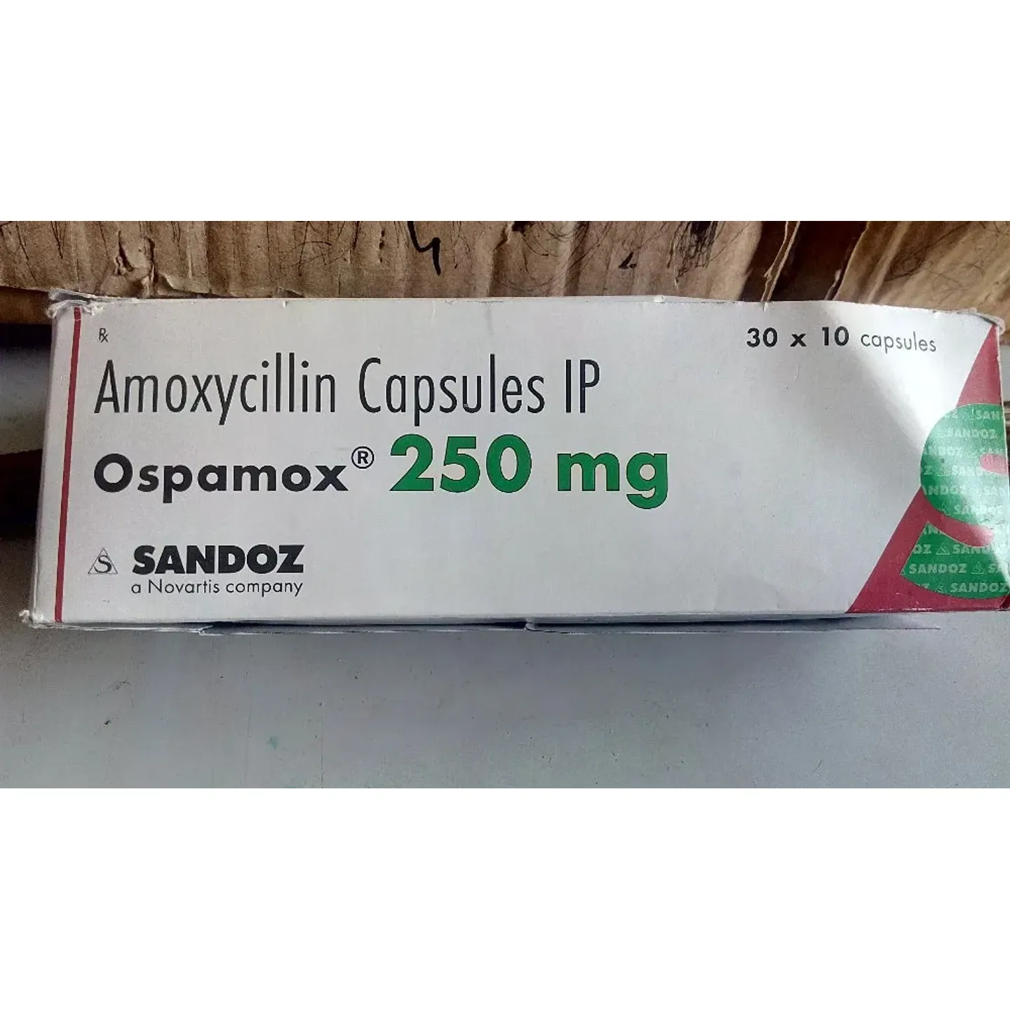 Ospamox 250mg Capsule product image