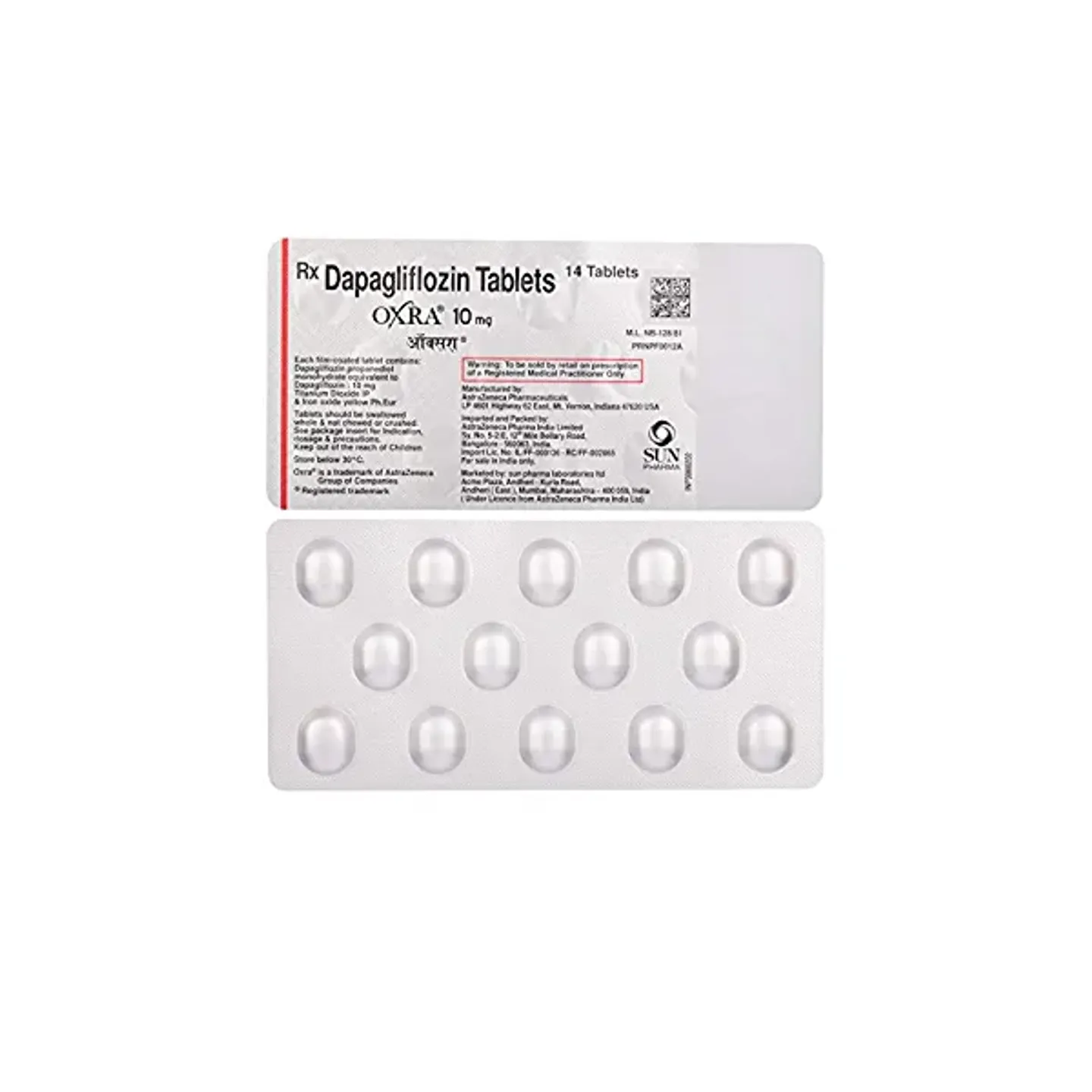 Oxra 10 Tablet product image