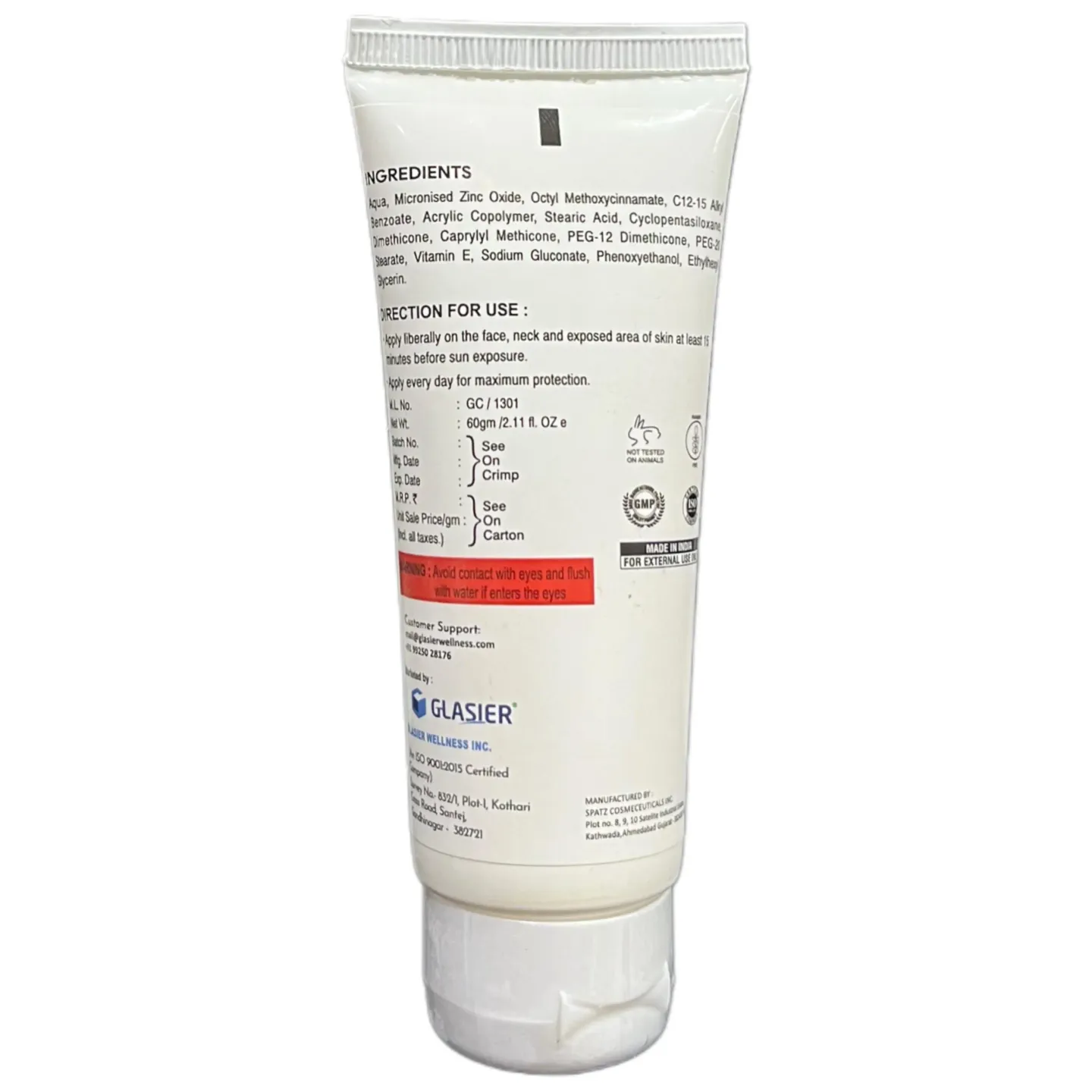Ozishield Matt Sunscreen Gel Spf 50 product image