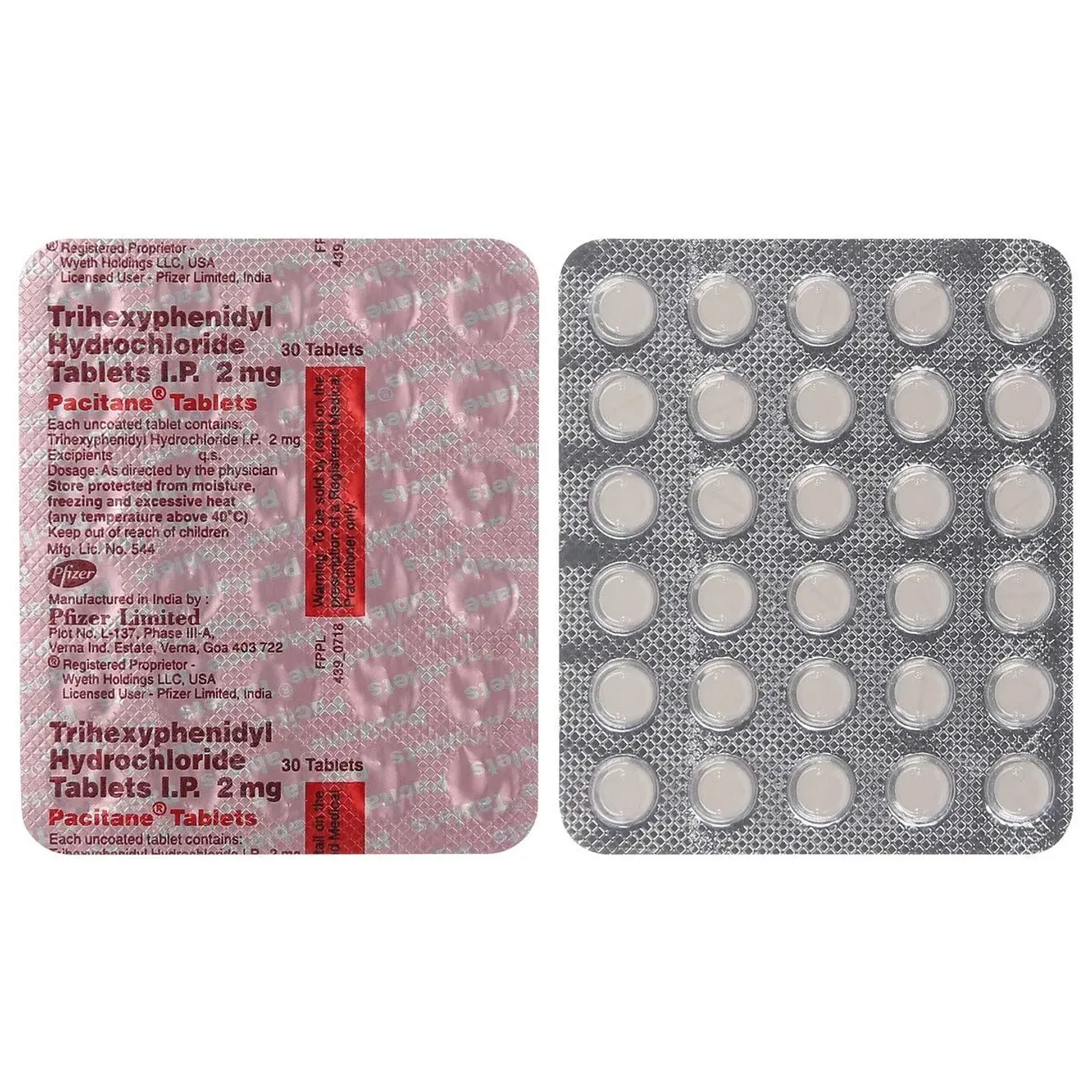 Pacitane Tablet product image