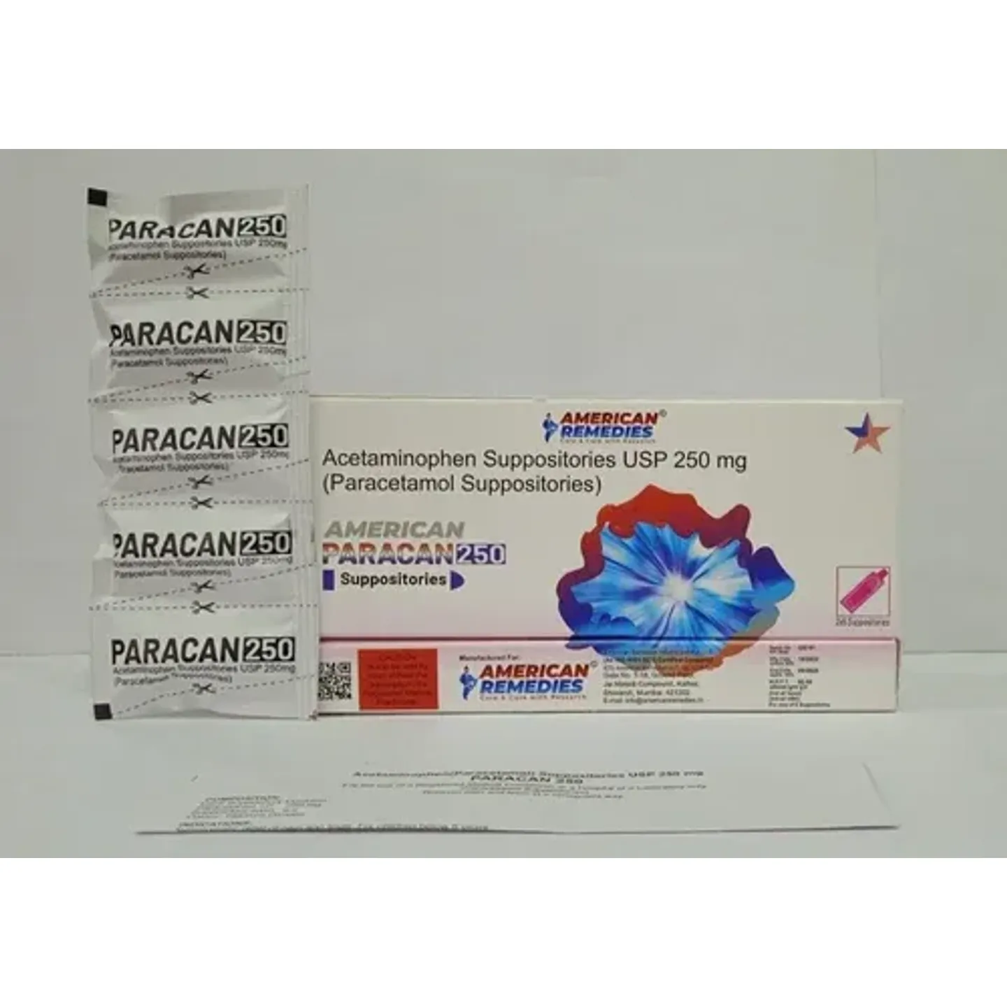 Paracan 250mg Suppositories product image