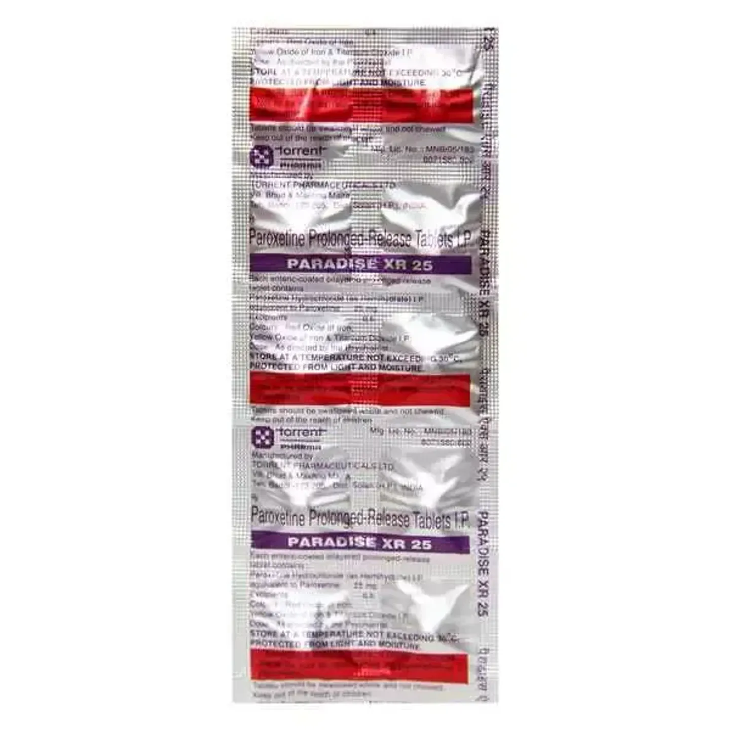 Paradise Xr 25 Tablet product image