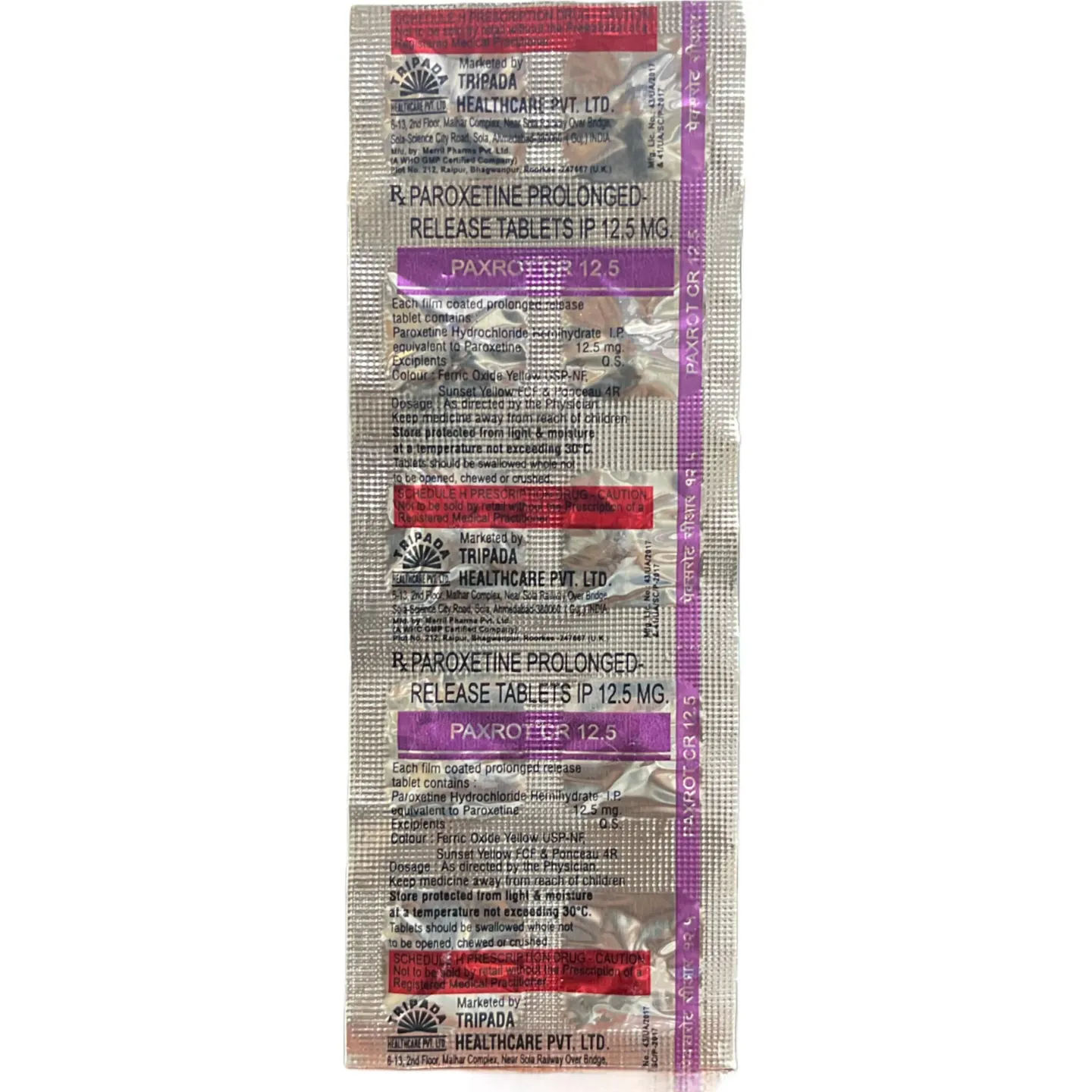 Paxrot Cr 12.5 Tablet product image