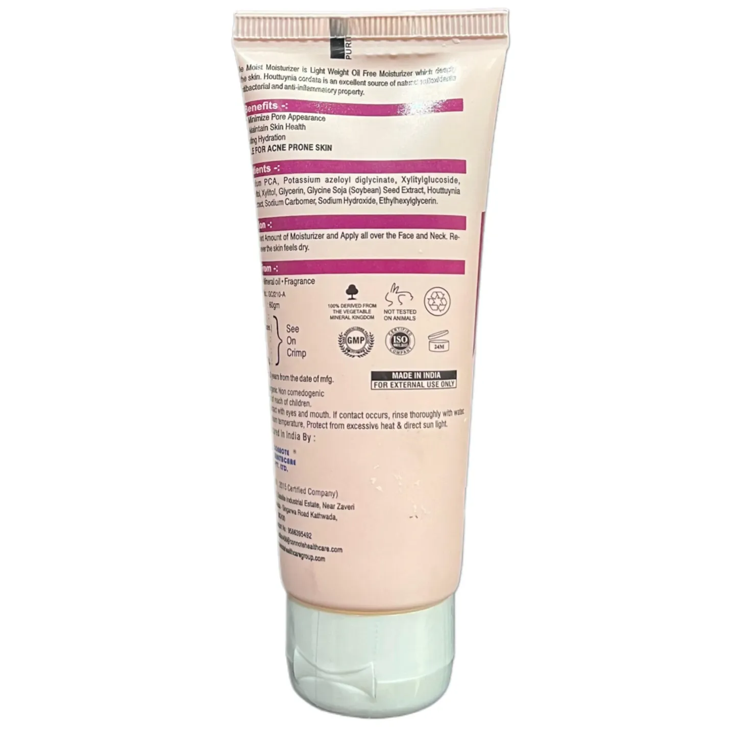 Pelle Moist Moisturizer Cream product image