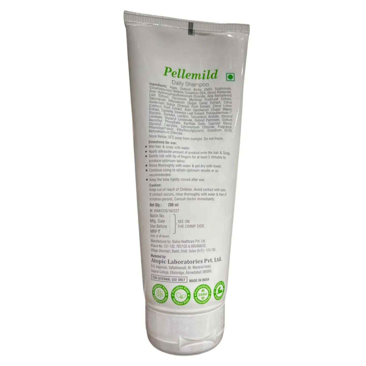 Pellemild Daily Shampoo 200ml product image
