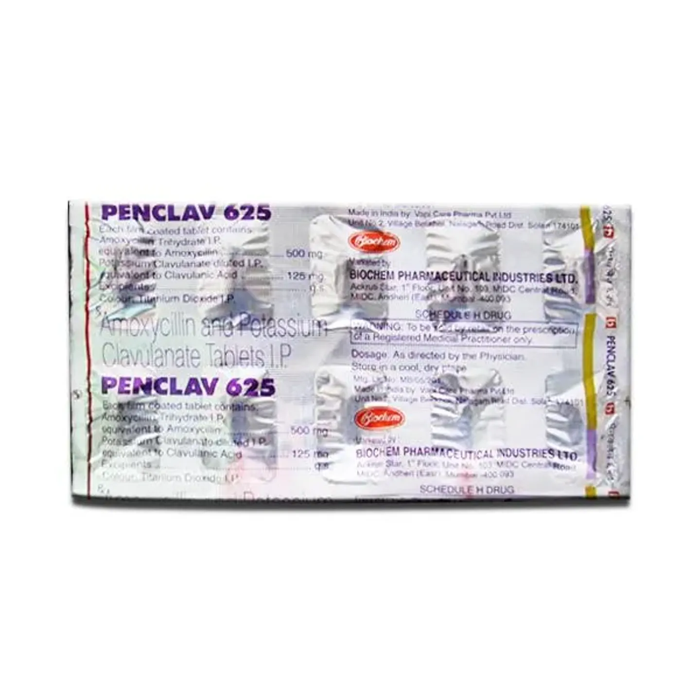 Penclav 625 Tablet product image