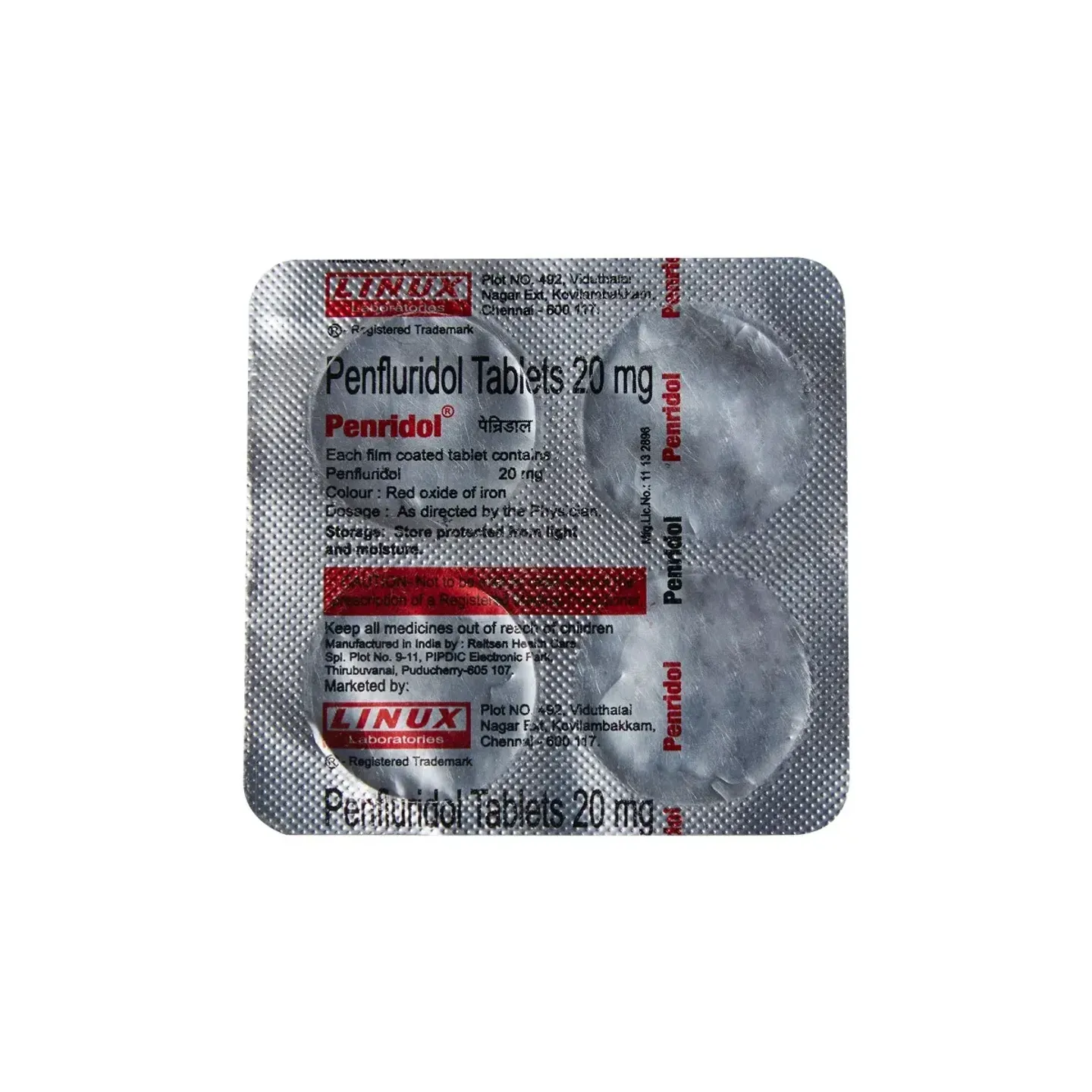 Penridol Tablet product image
