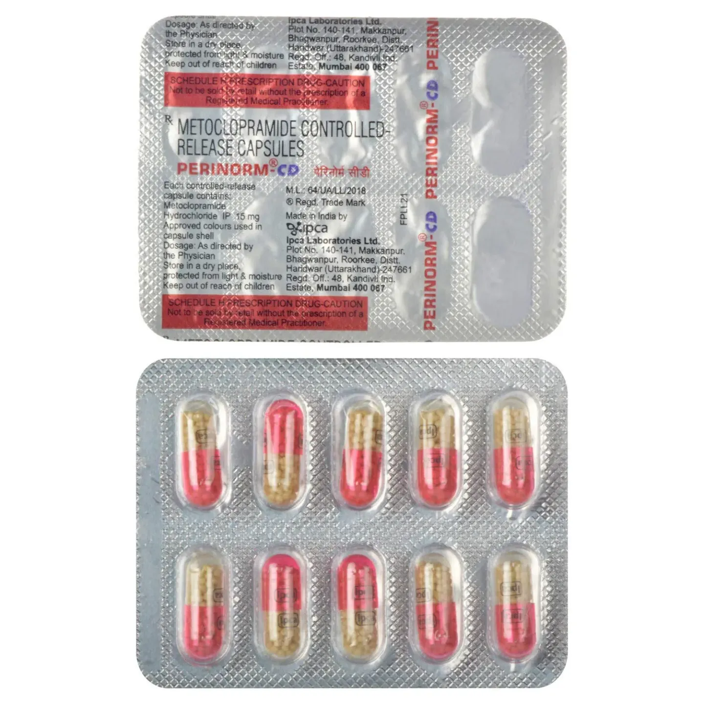 Perinorm Cd Tablet product image