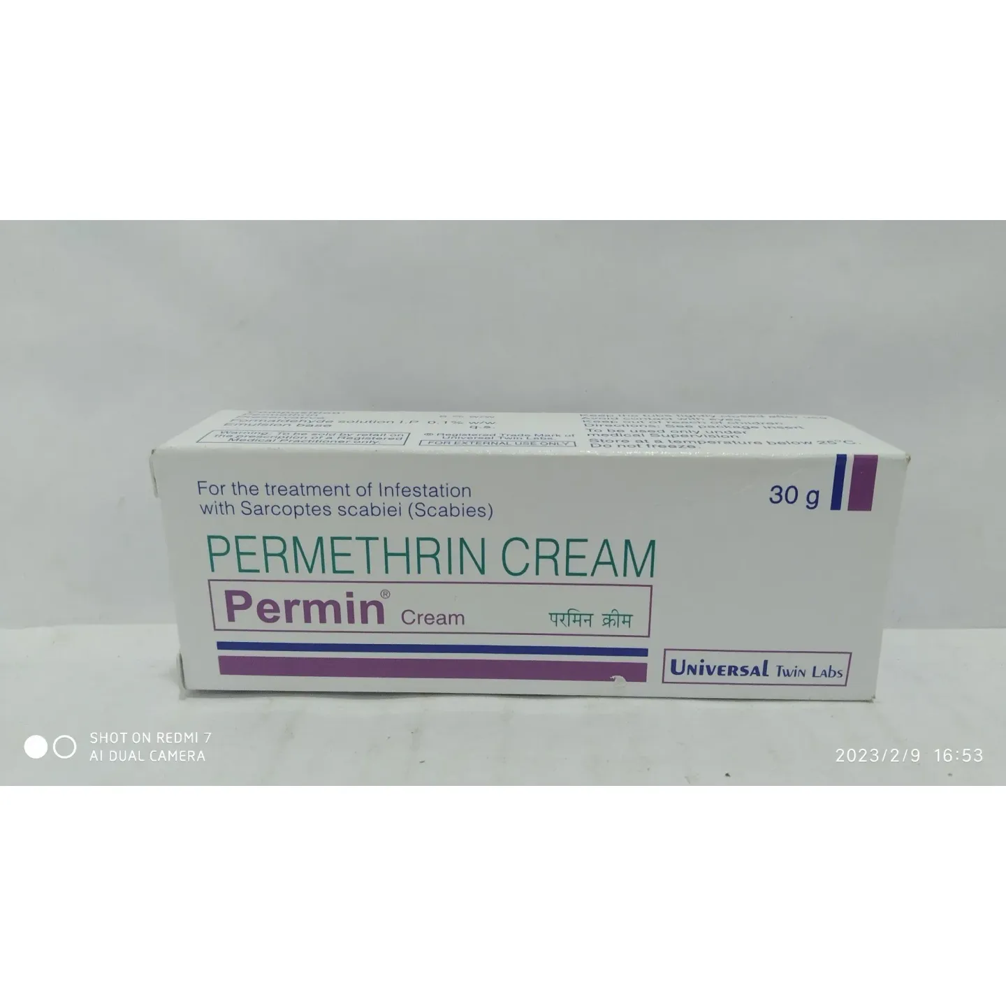 Permin Cream 30gm product image