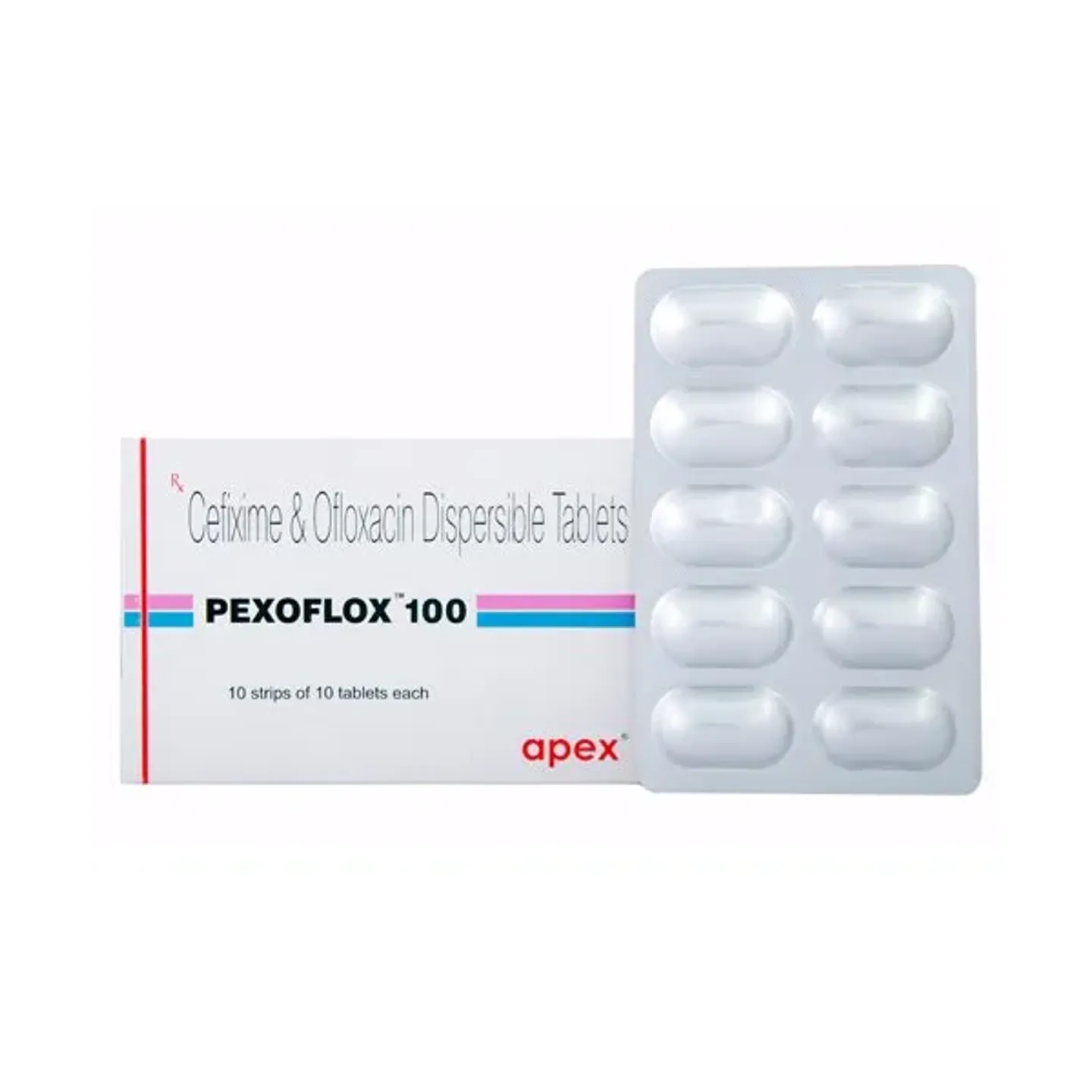 Pexoflox 100mg Tablet product image