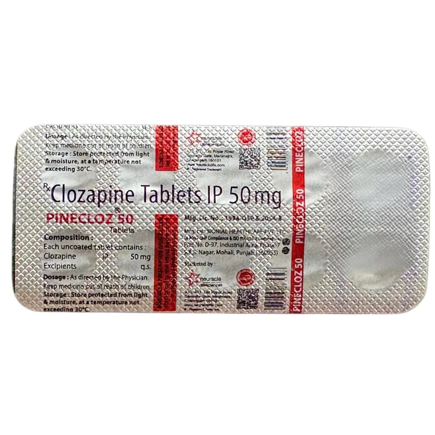 Pinecloz 50 Tablet product image