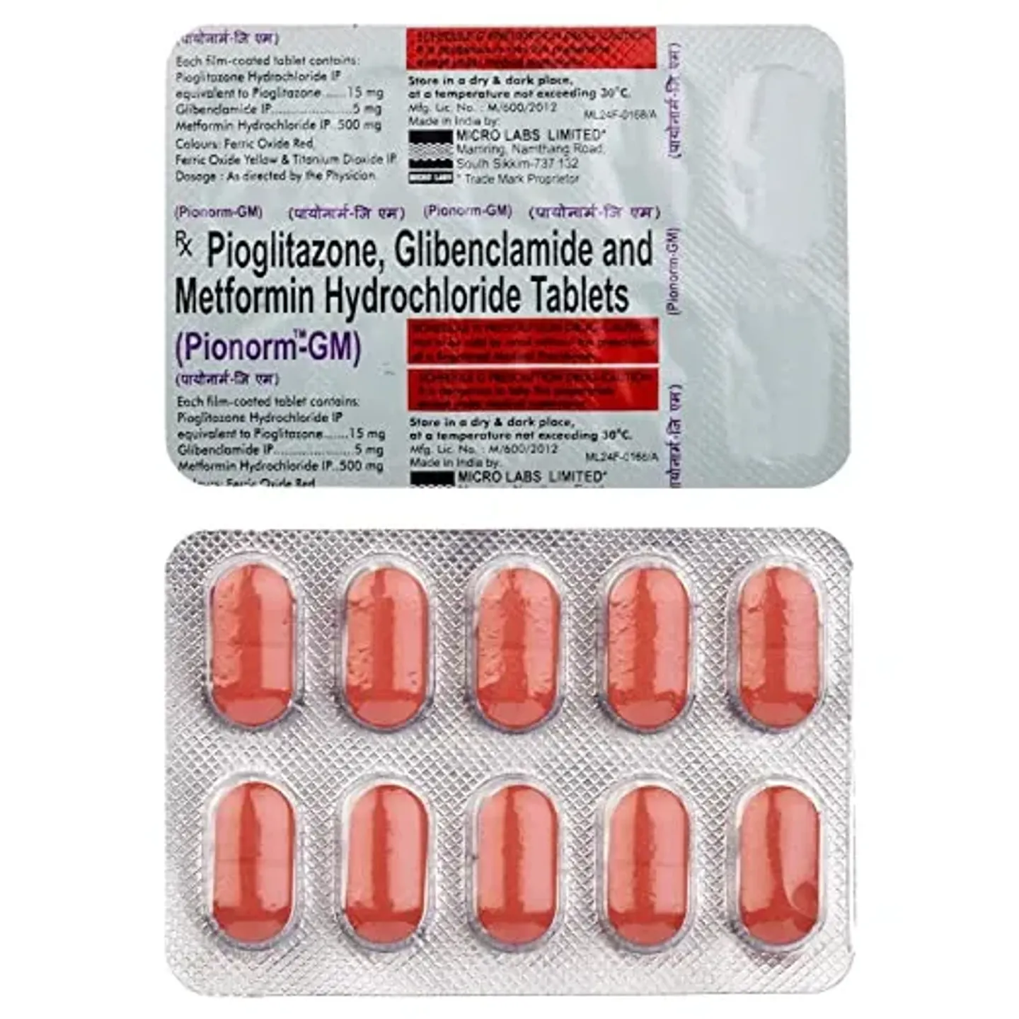 Pionorm Gm1 Tablet product image