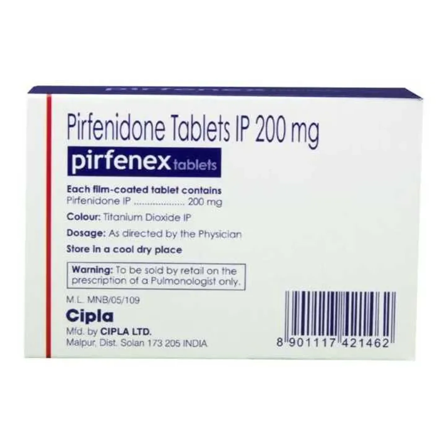 Pirfenex 200 Tablet product image