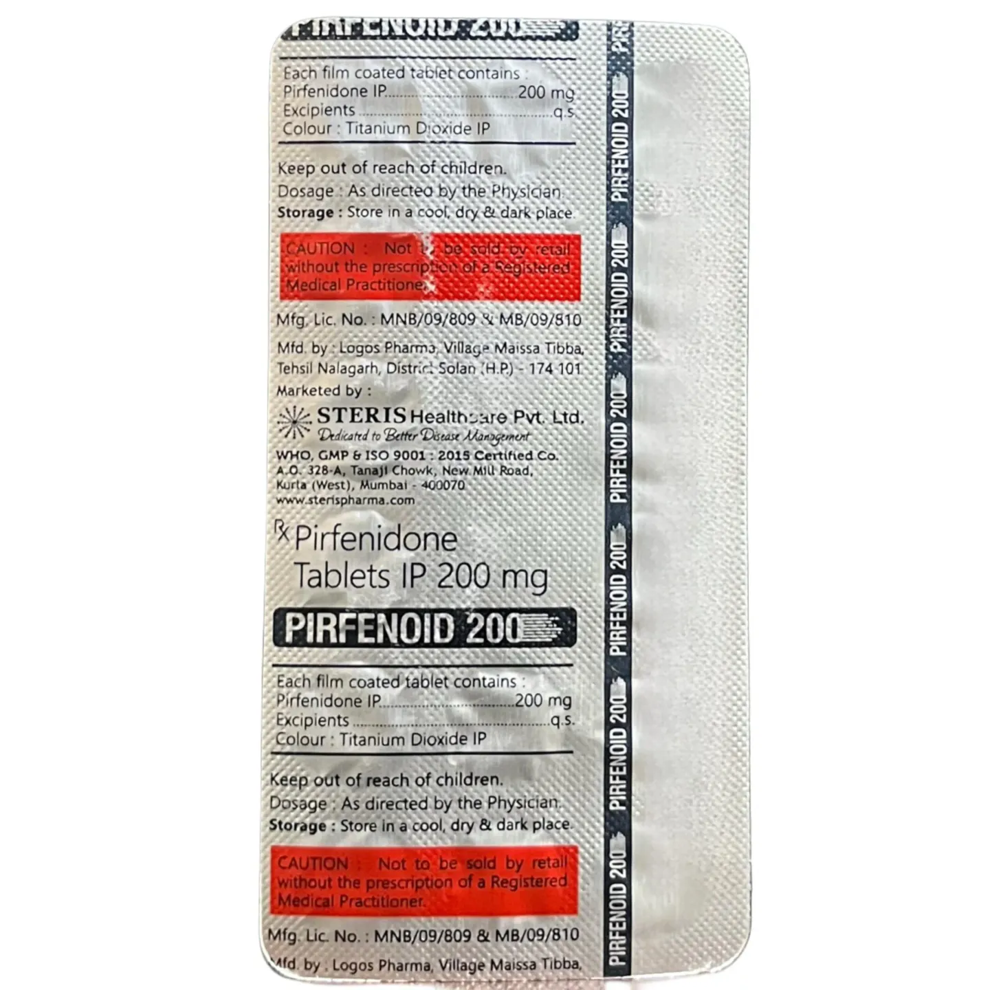Pirfenoid 200 Tablet product image