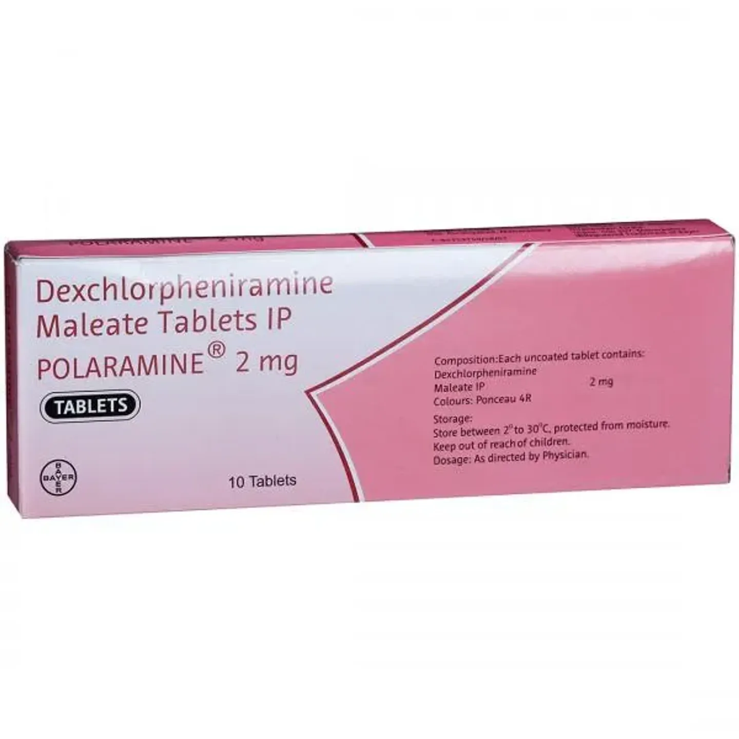 Polaramine 2mg Tablet product image