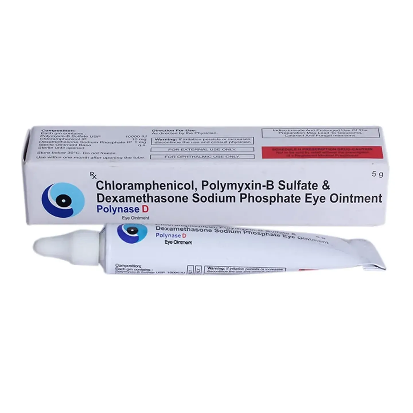 Polynase D Eye Ointment 5gm product image