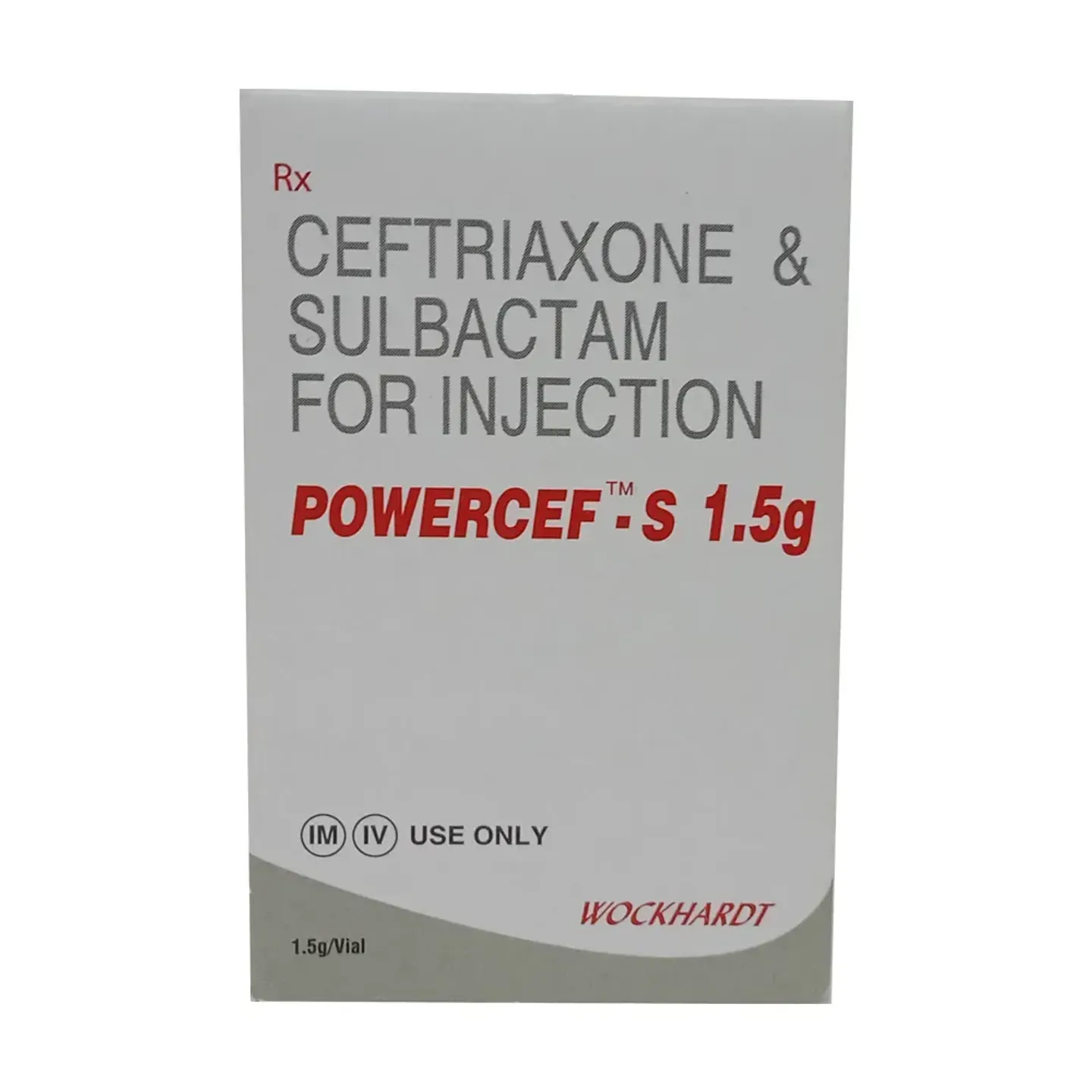 Powercef S 1.5gm Injection product image
