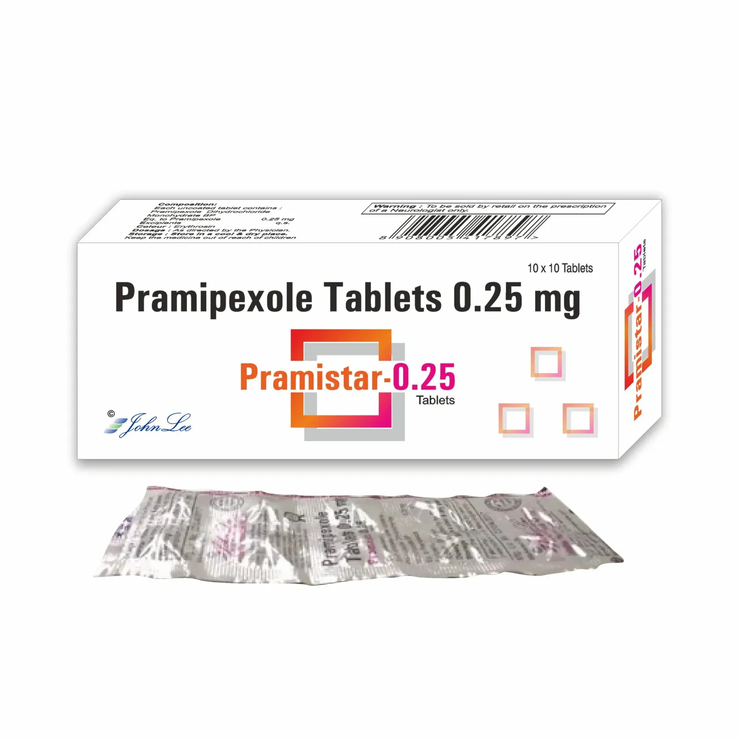 Pramistar 0.25mg Tablet product image