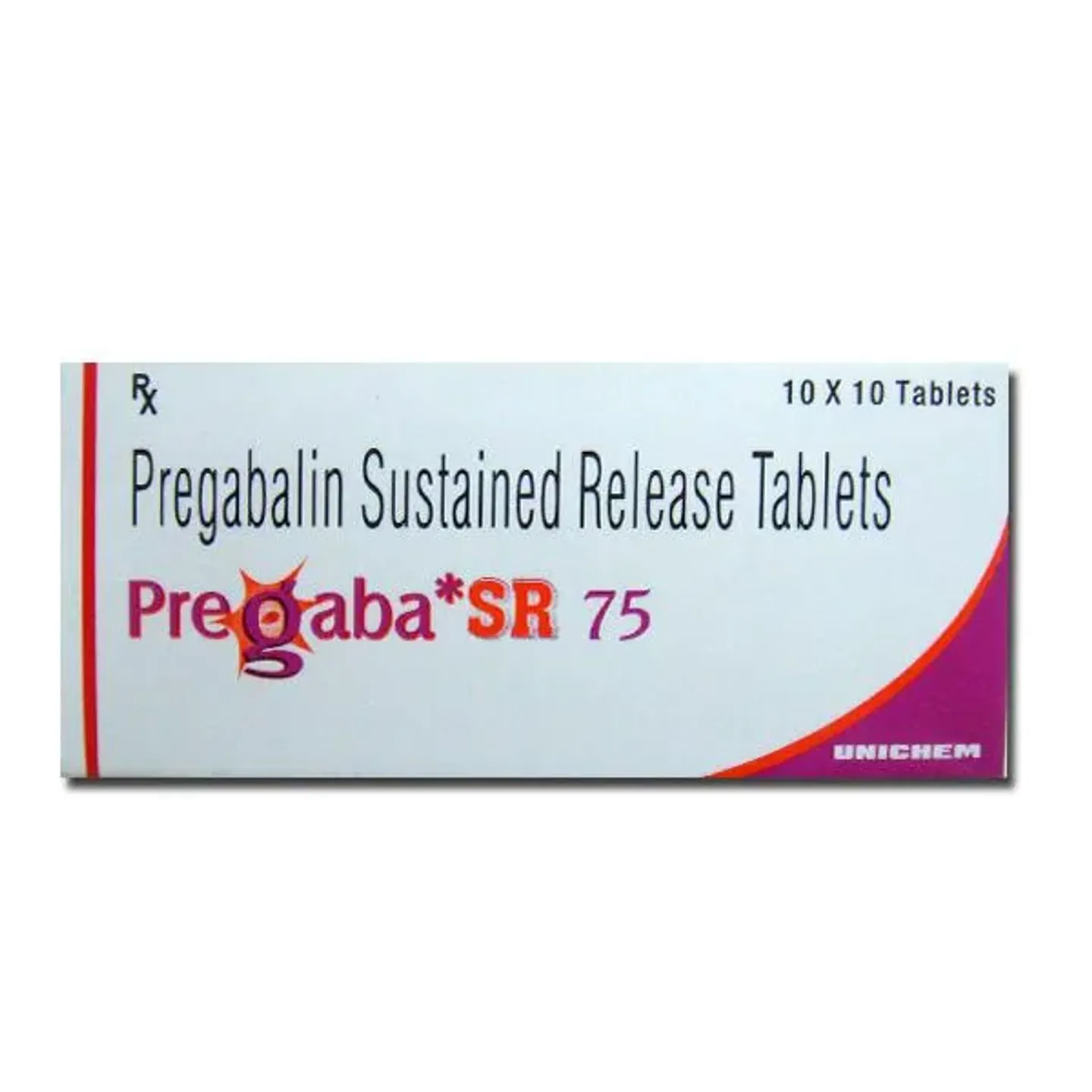 Pregaba Sr 75 Tablet product image