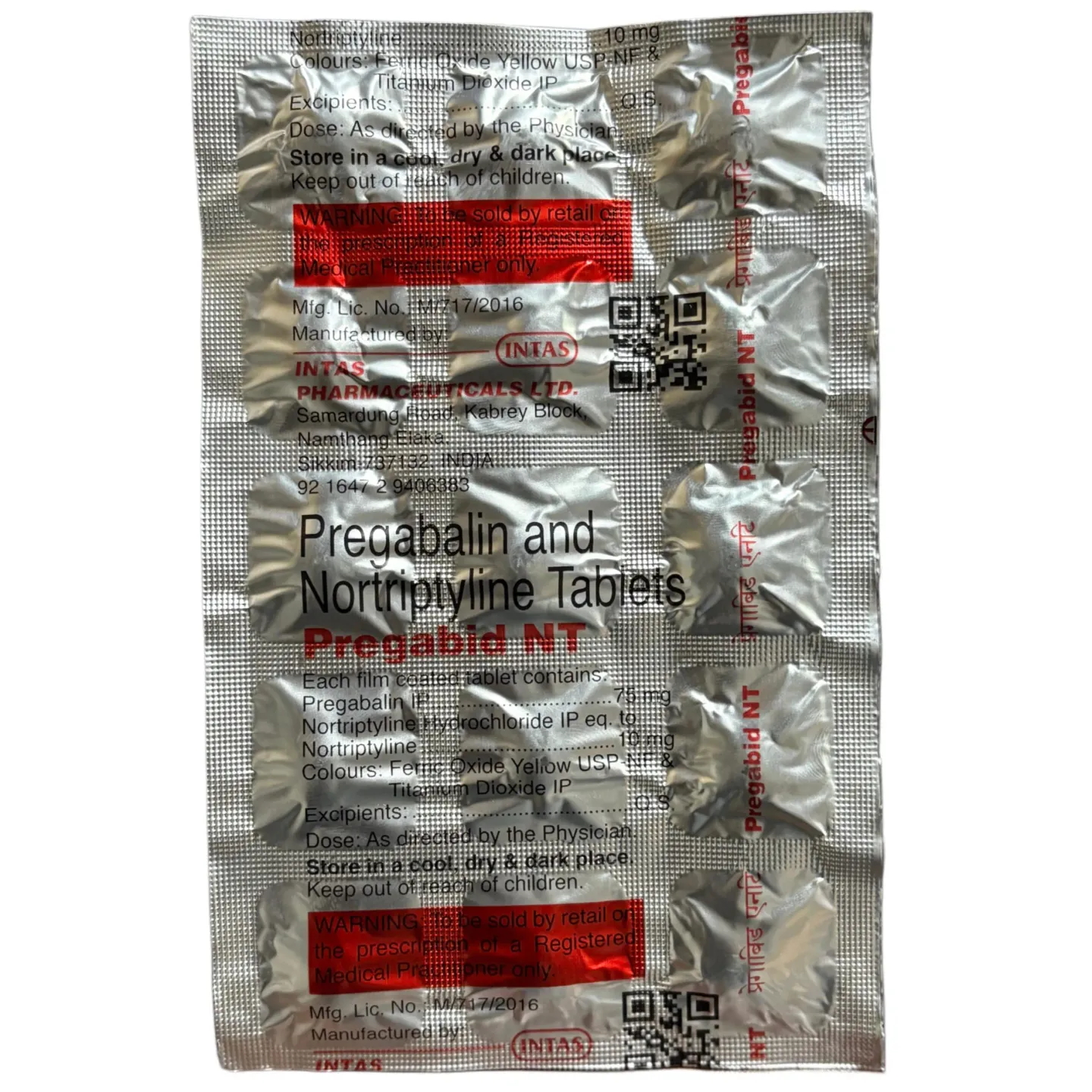 Pregabid Nt Tablet product image