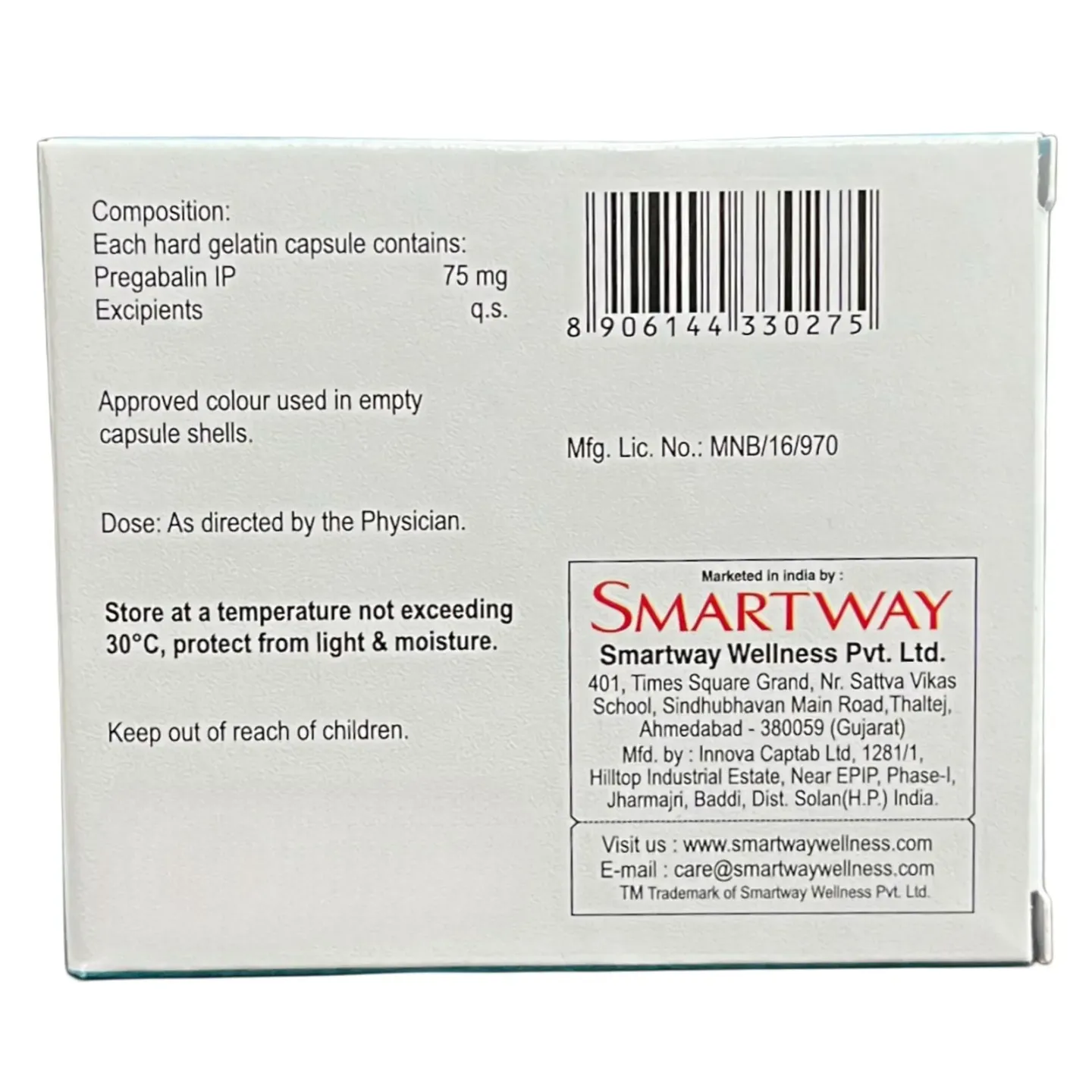 Pregafab 75 Capsule product image