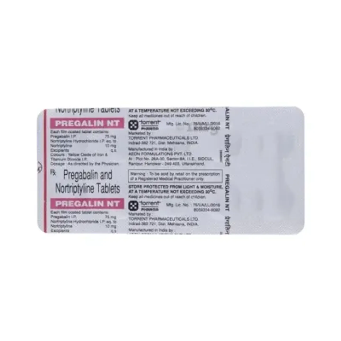 Pregalin Nt Tablet product image