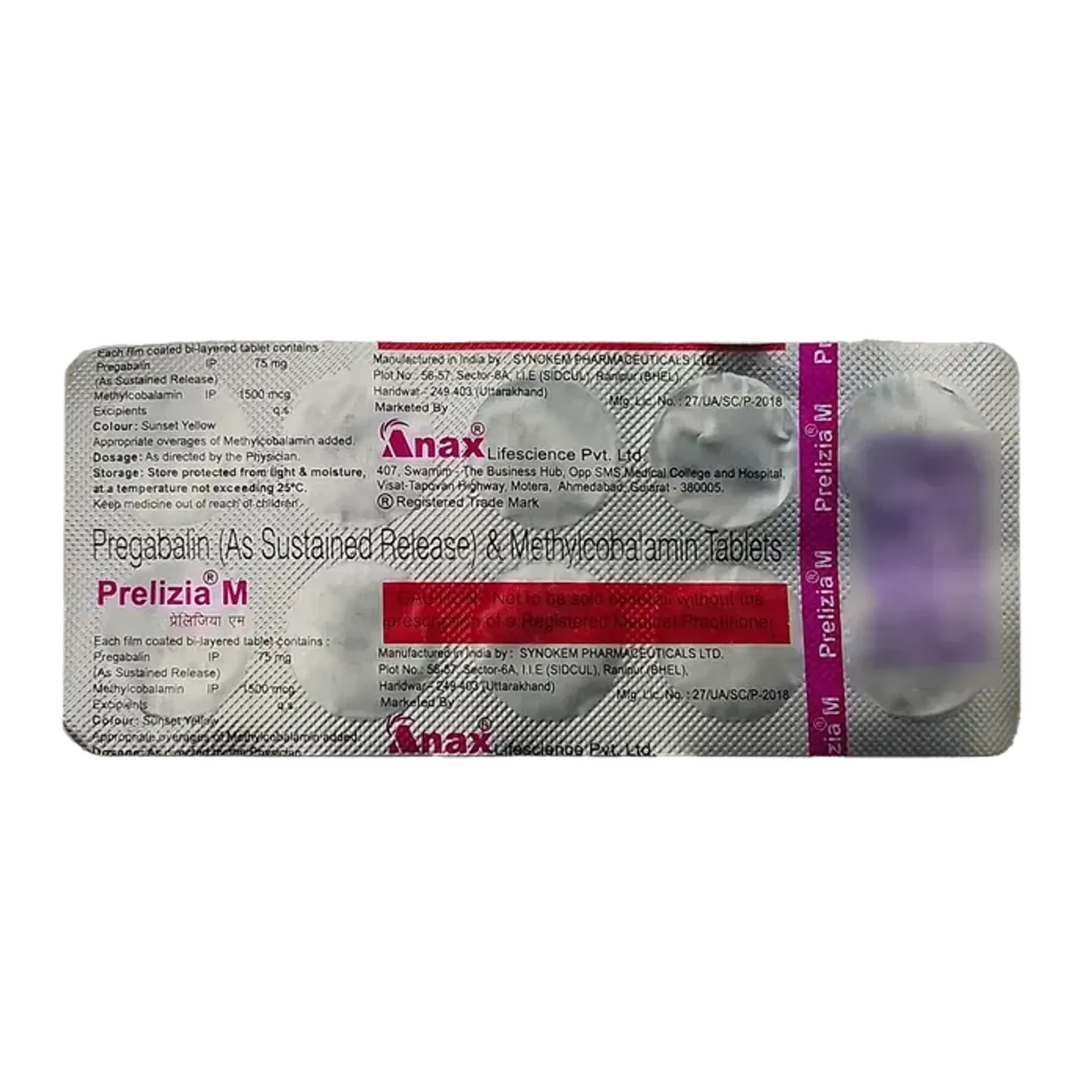 Prelizia M Tab product image