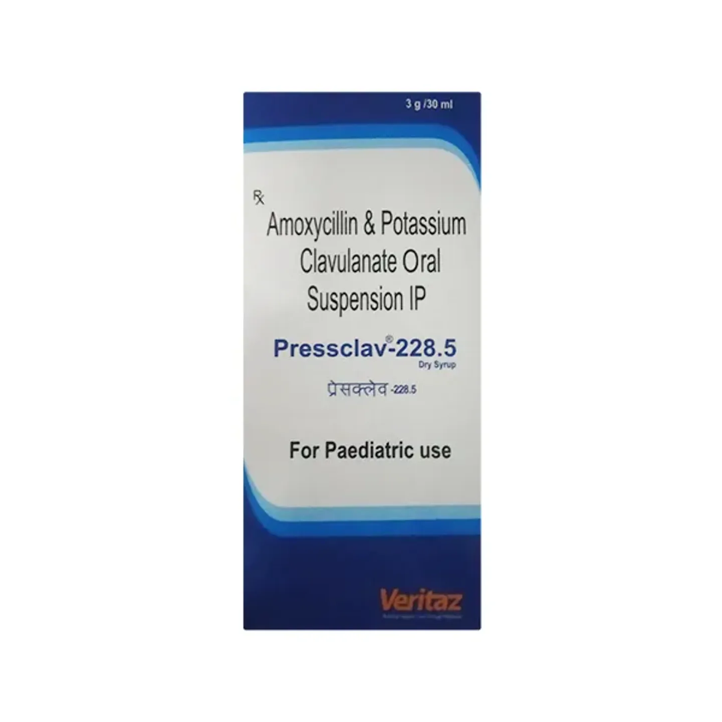 Pressclav 228.5 Syrup 30ml product image