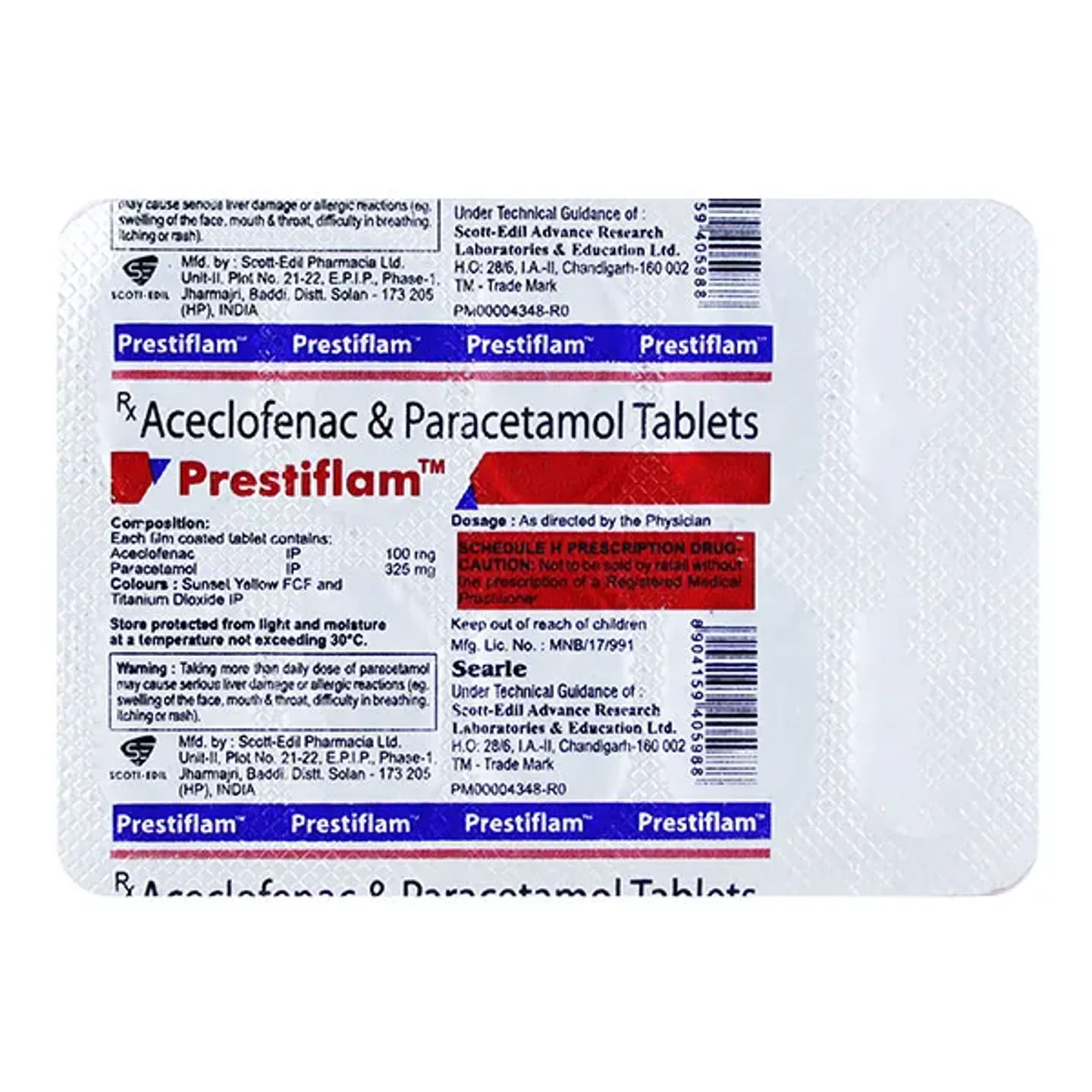 Prestiflam Tablet product image