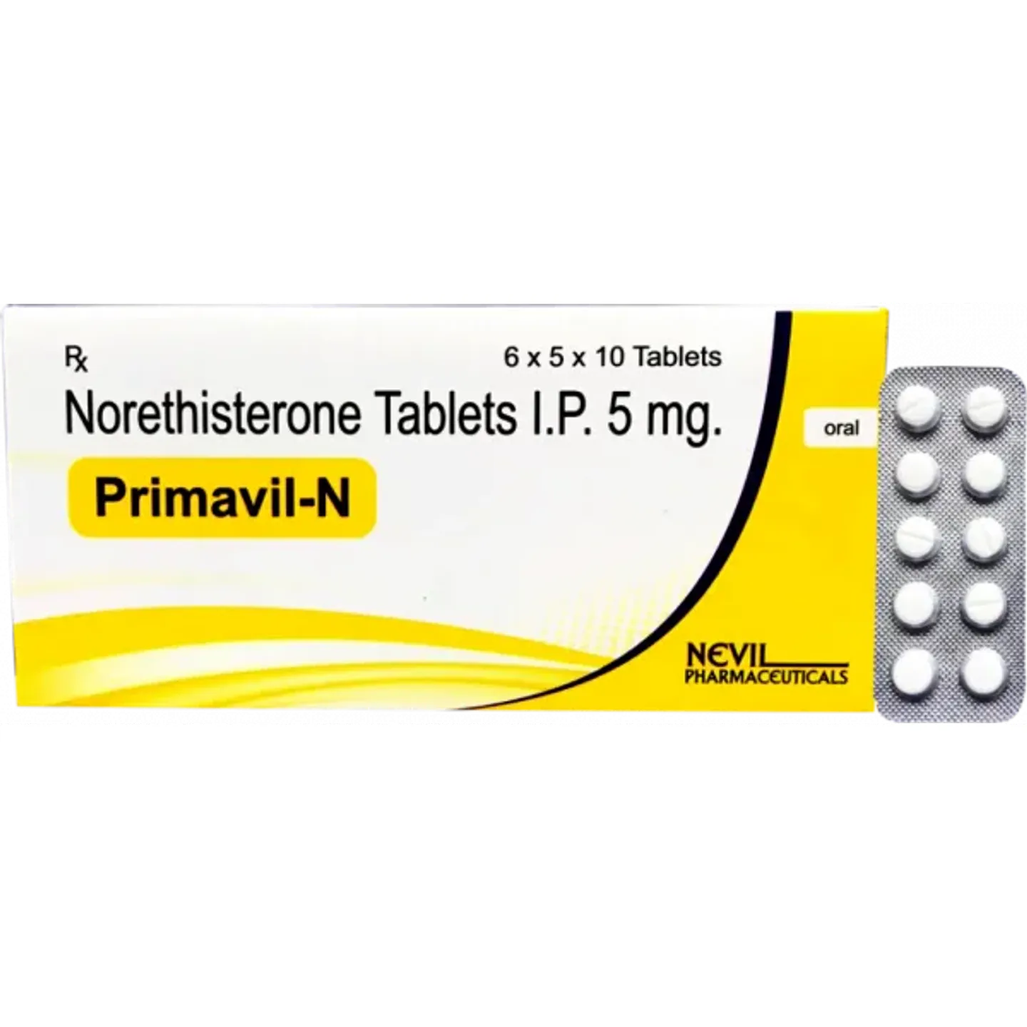Primavil N Tablet product image