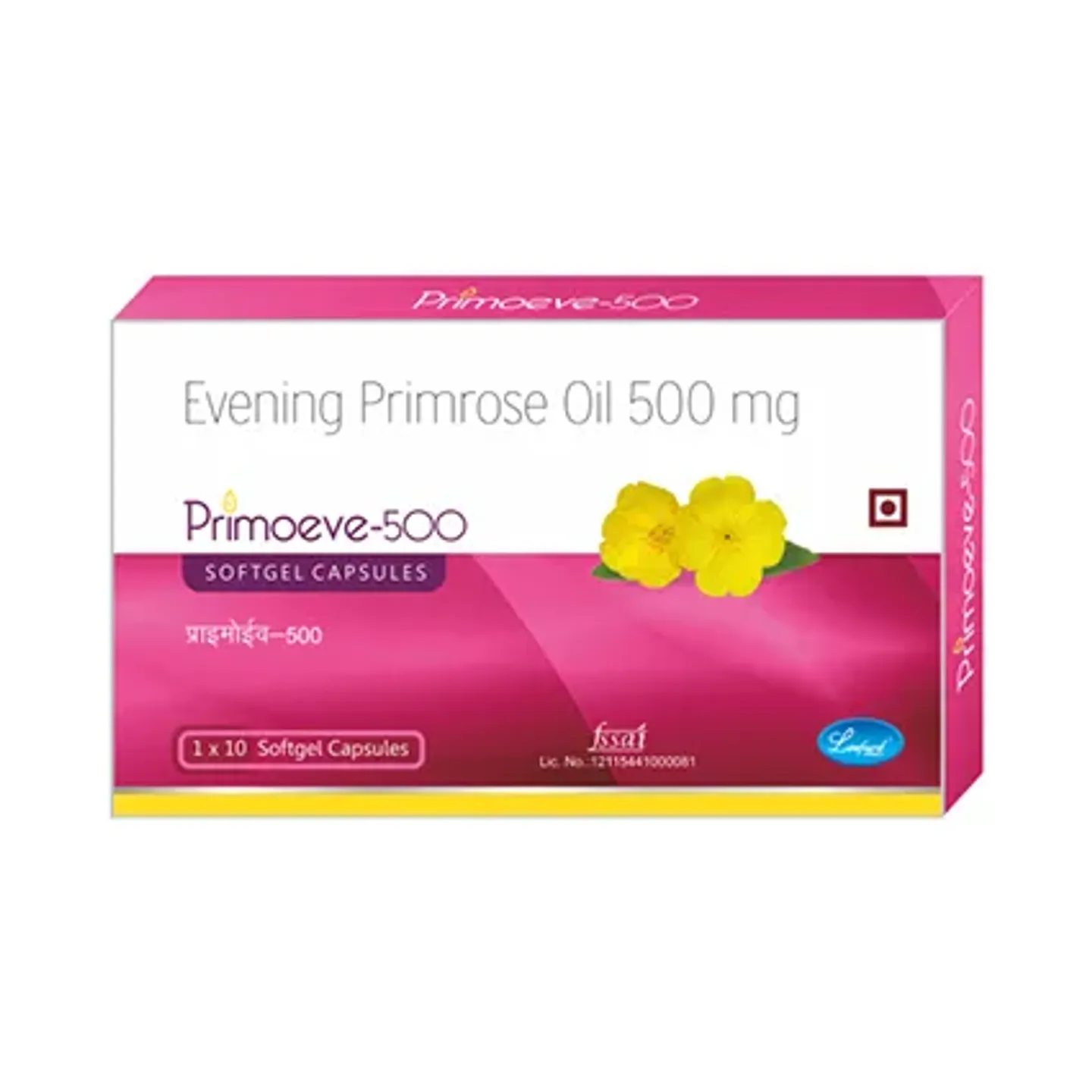 Primoeve 500 Soft Gels product image