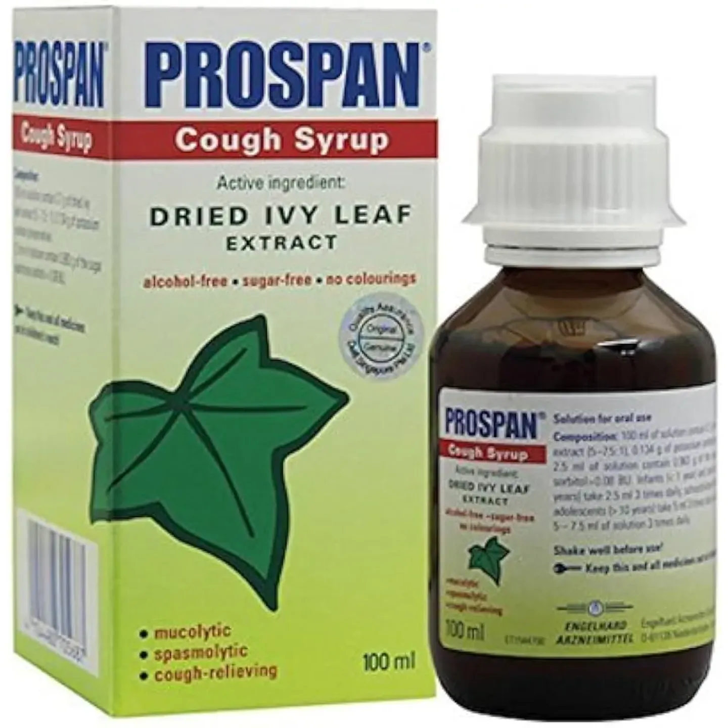 Prospan Sugar Free Cough Syrup 100ml product image