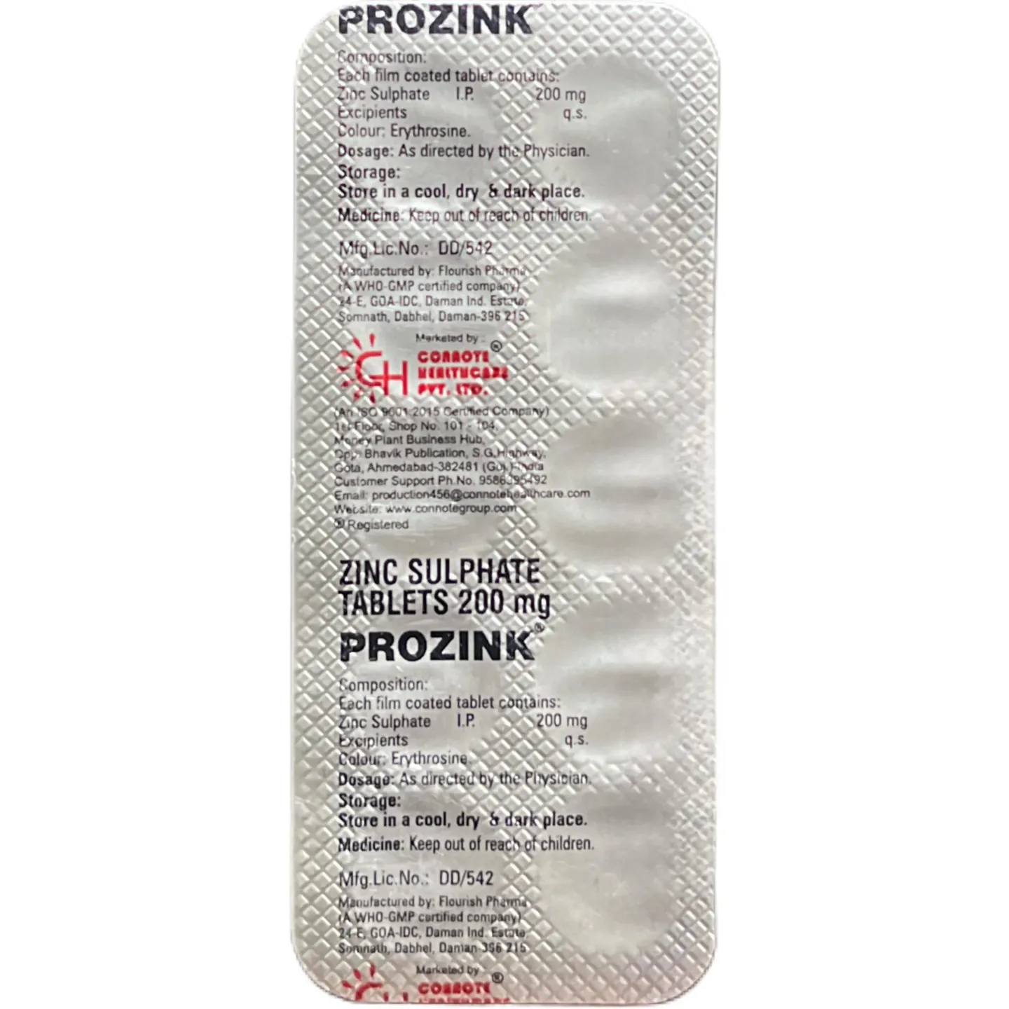 Prozink Tablet product image