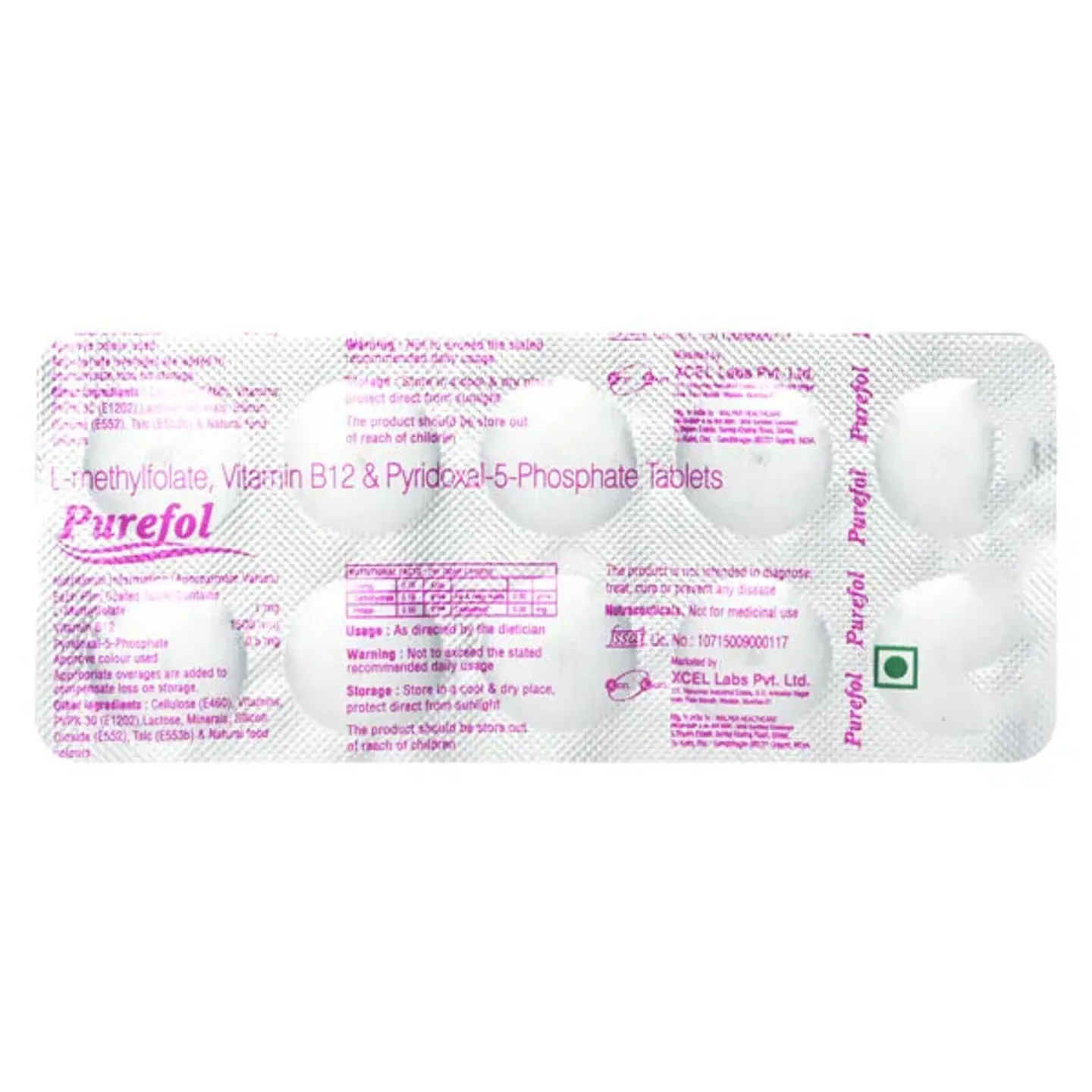 Purefol Tablet product image