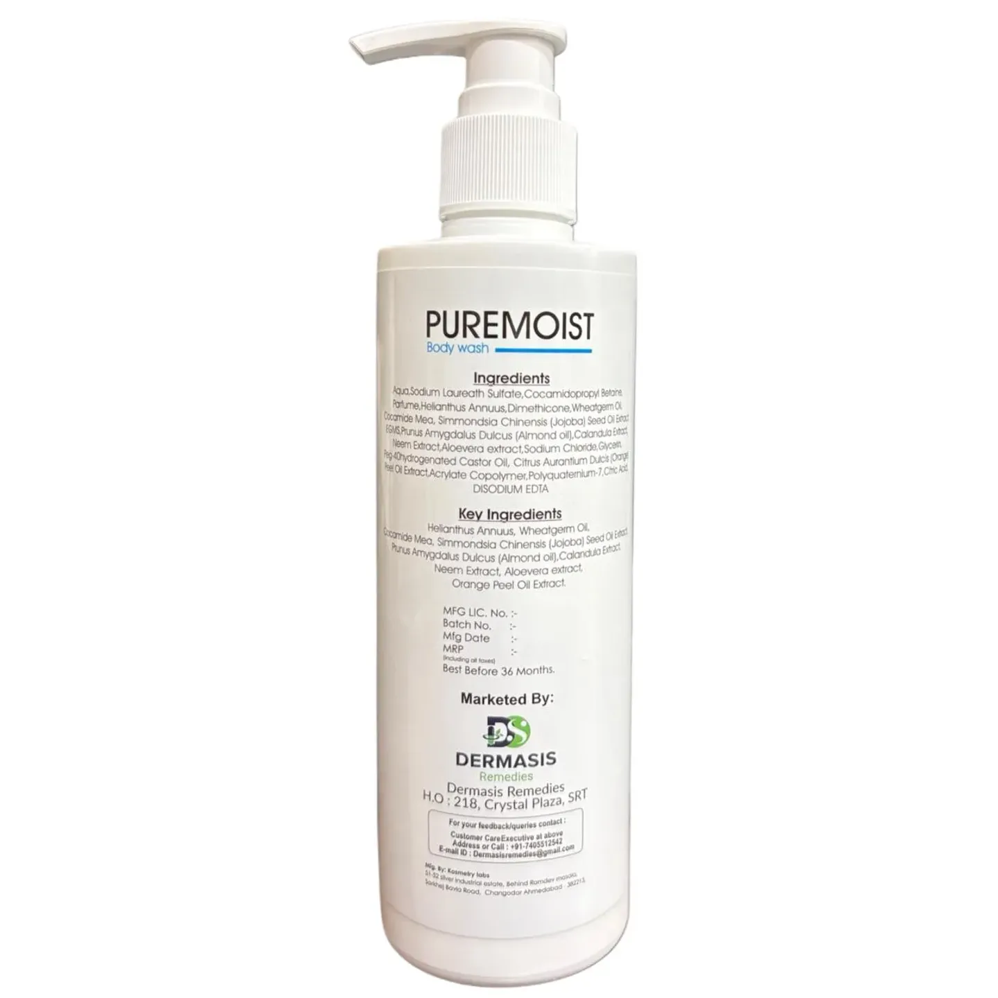 Puremoist Body Wash 200ml product image