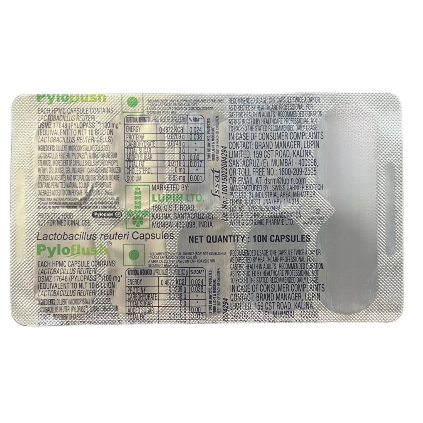 Pyloflush Capsule product image