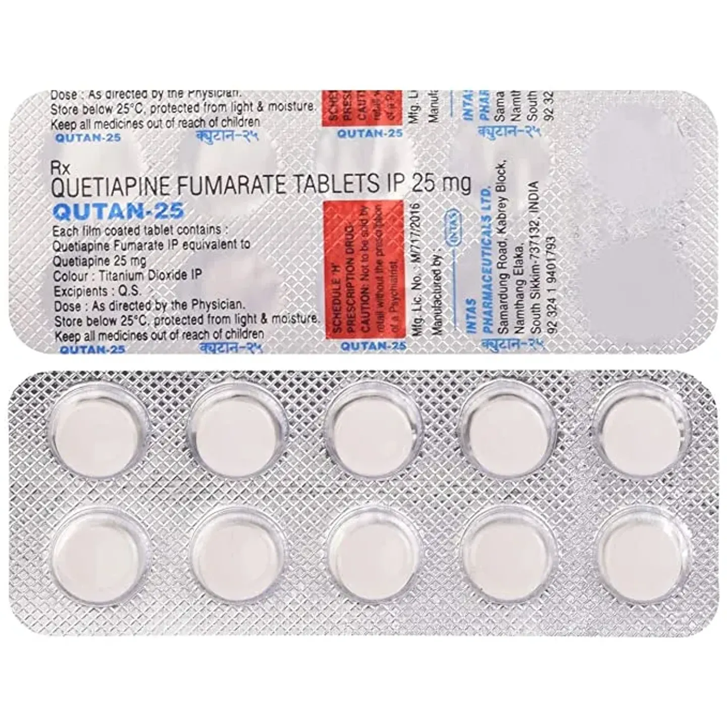 Qutan 25 Tablet product image