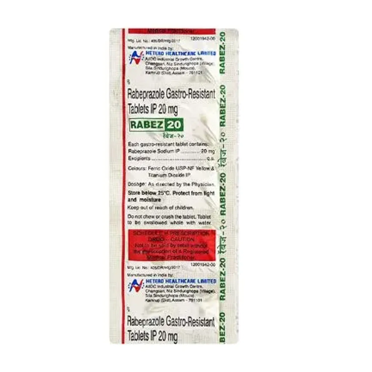 Rabez 20 Tablet product image