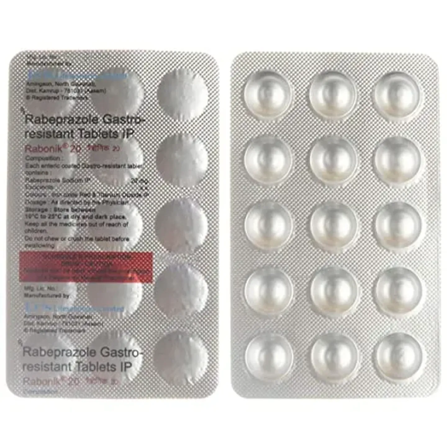 Rabonik 20 Tablet product image